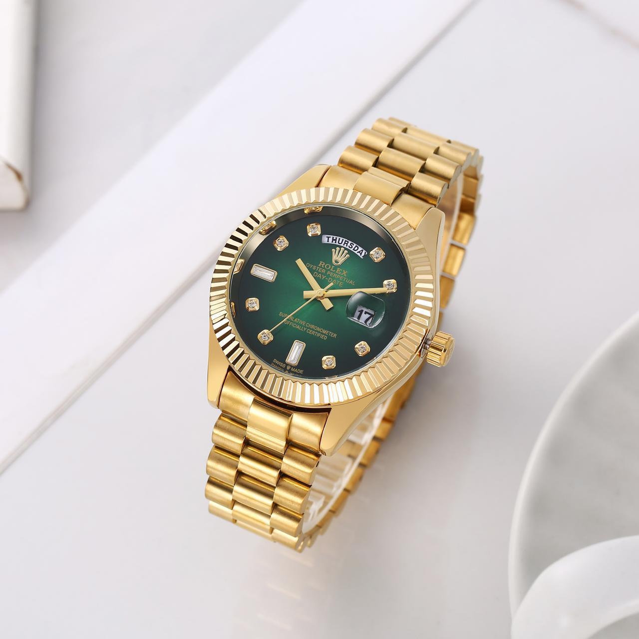 Branded Watch green dial