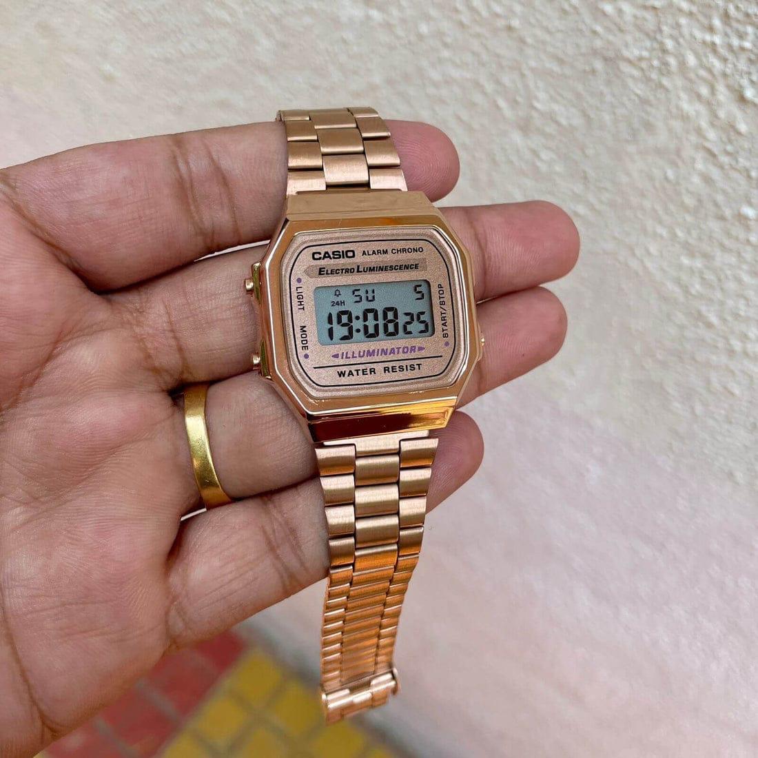 Luxury Branded watch vintage rose gold