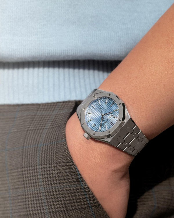 Luxury Branded Watch Royal Oak Skeleton Automatic Steel