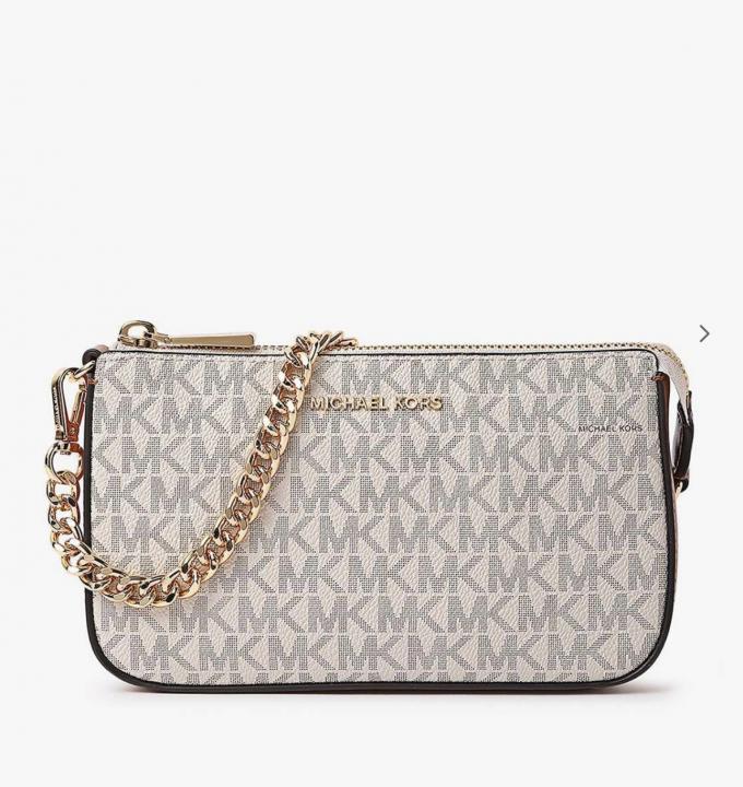 Michaell Kors CB Chain Pouchette With OriginalBox CarryBag & DustCover