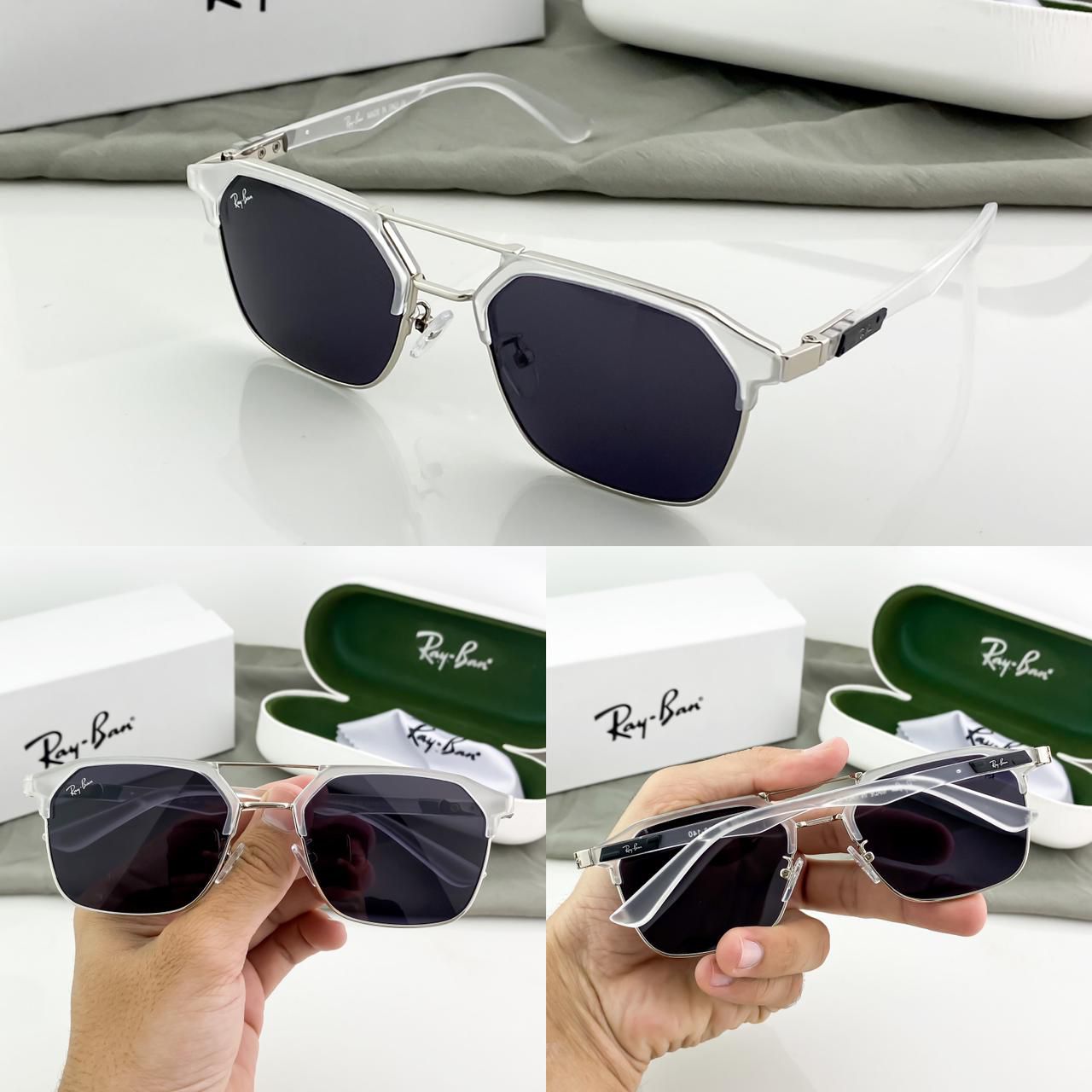 Raybn rb 04 white metal  7788