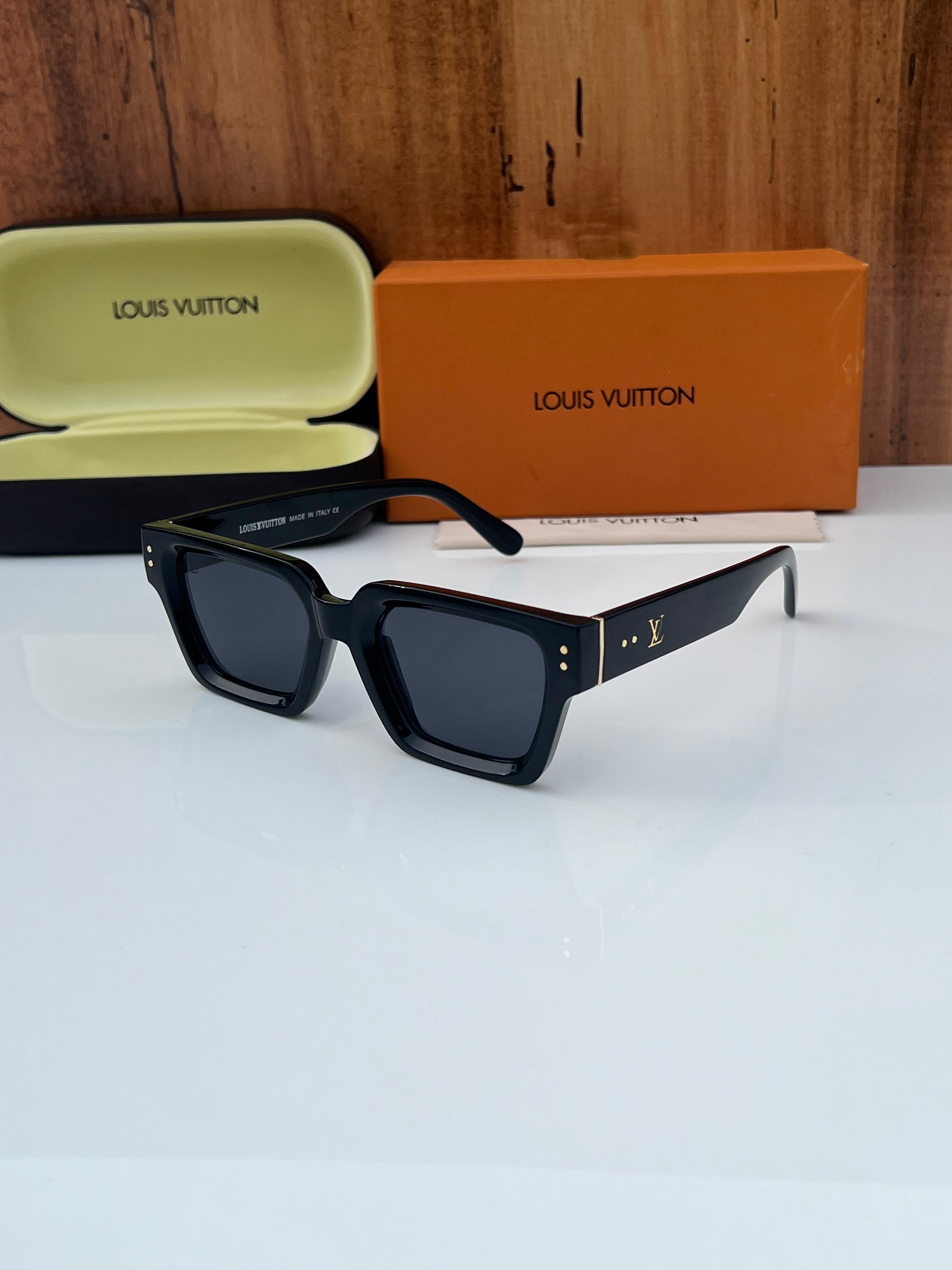 Lo_uis vui_tton 35104 full black Sunglass