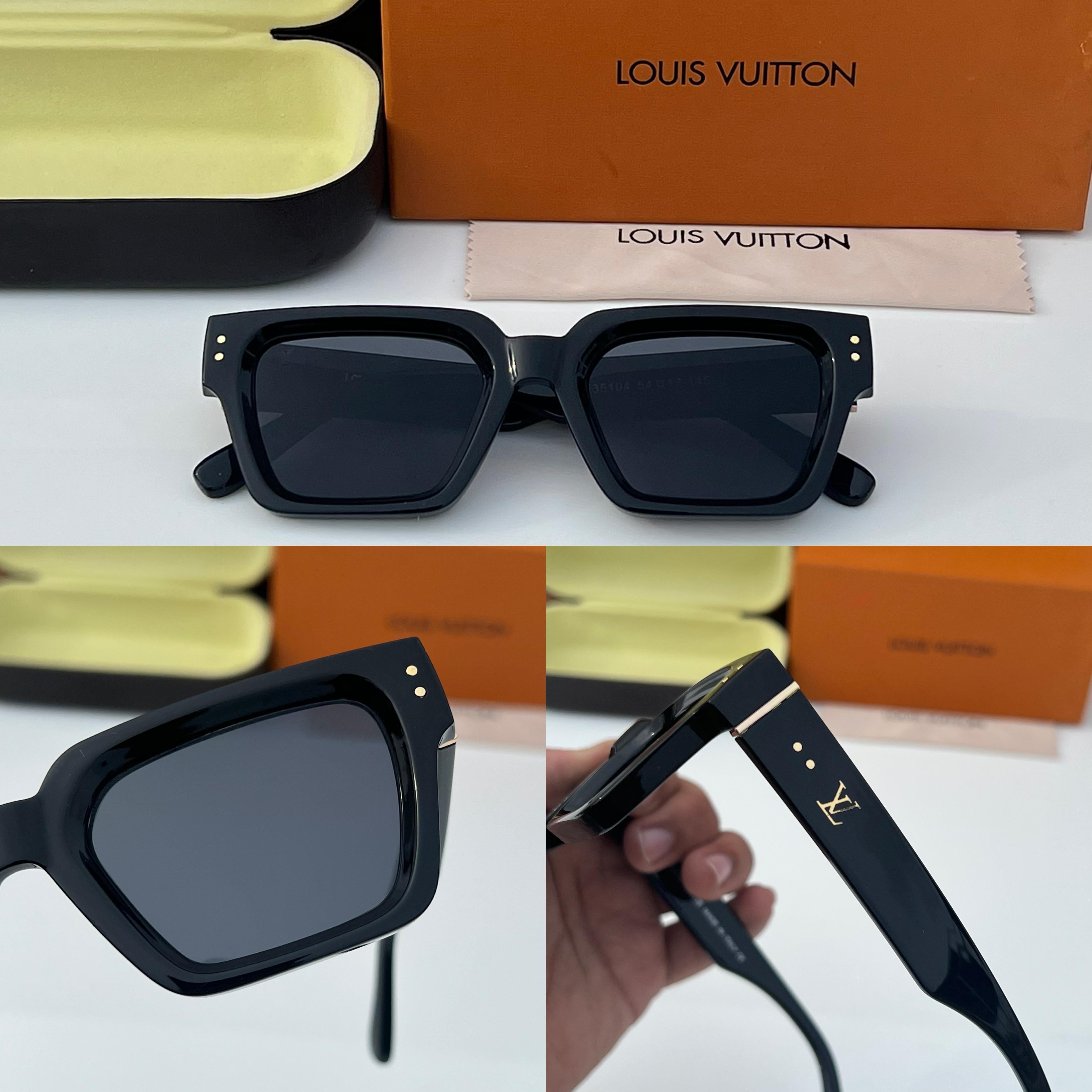 Lo_uis vui_tton 35104 full black Sunglass