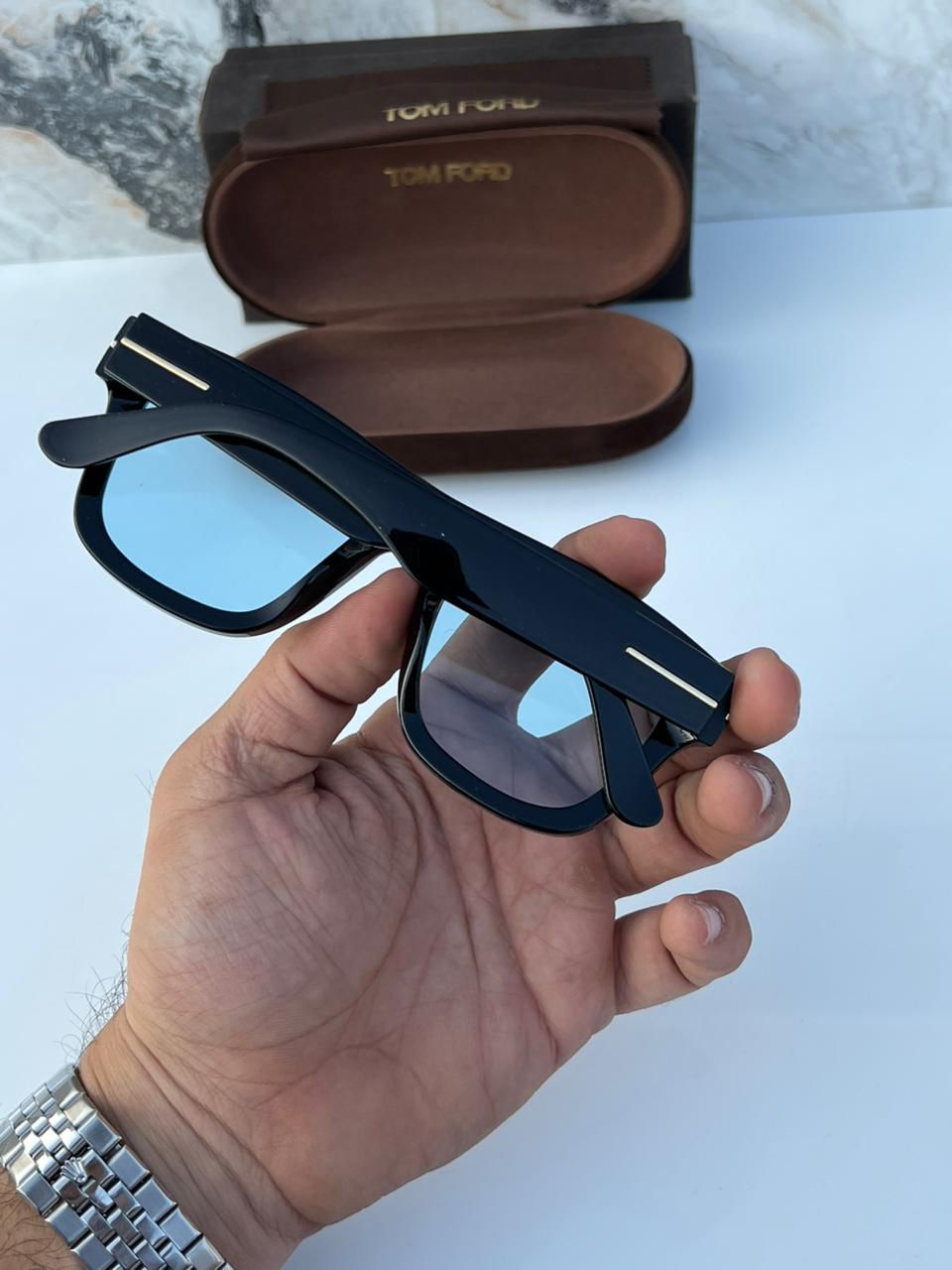Tom_ford_ 259 black blue Sunglass