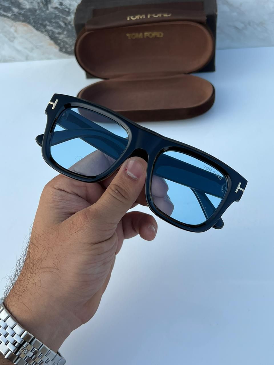 Tom_ford_ 259 black blue Sunglass