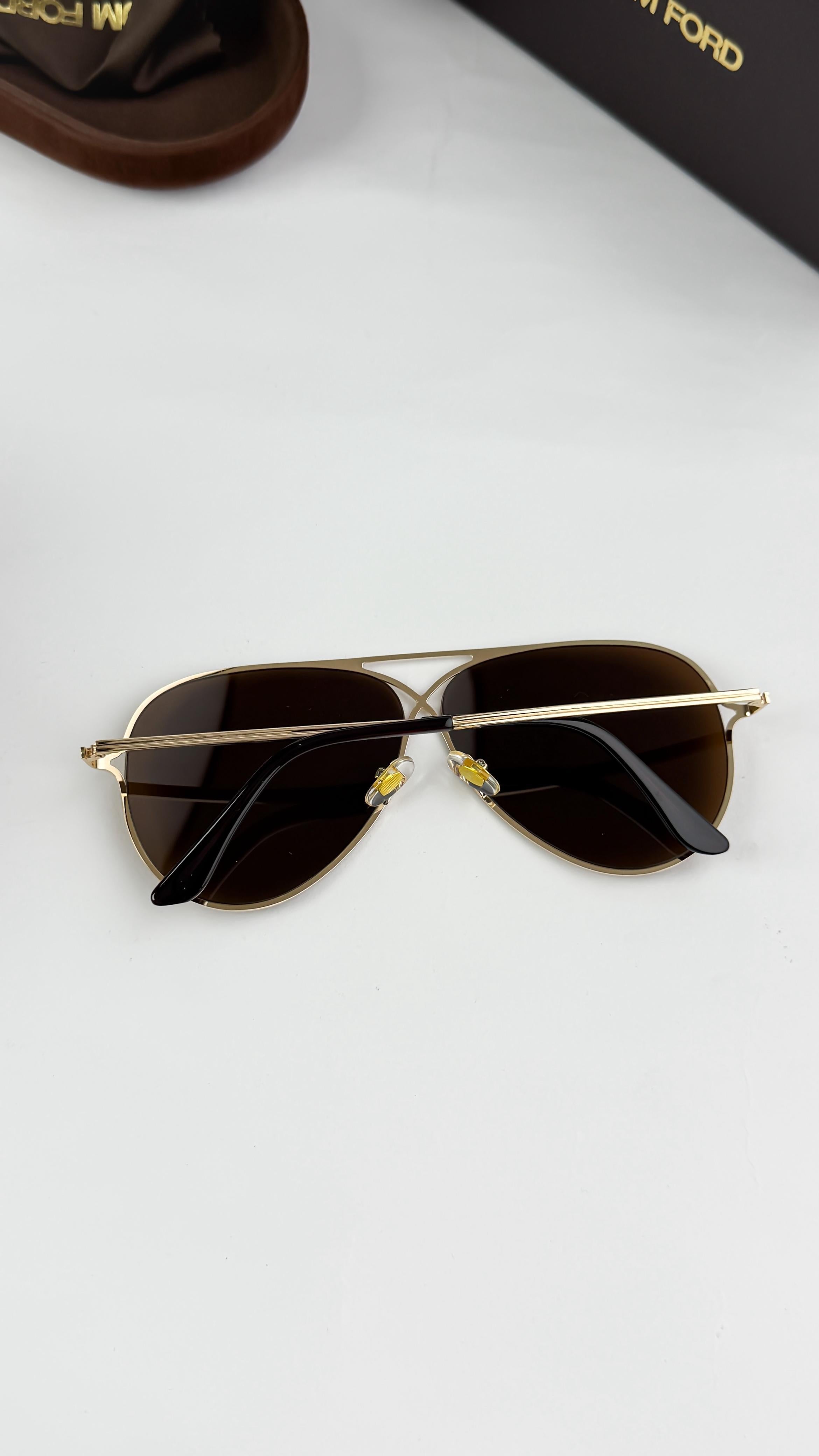 TOM  GOLD BROWN 0488 SUNGLASS
