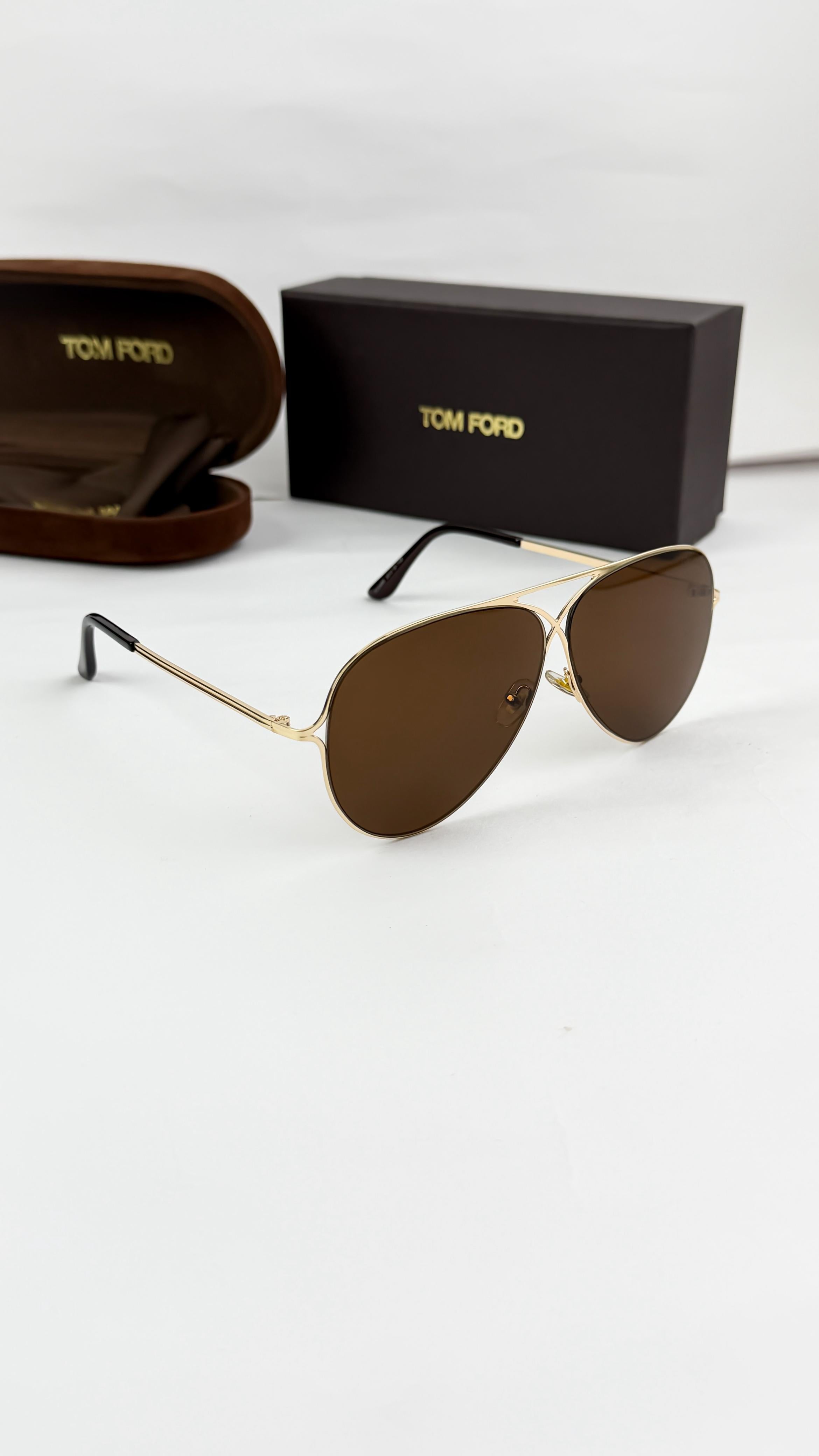 TOM  GOLD BROWN 0488 SUNGLASS