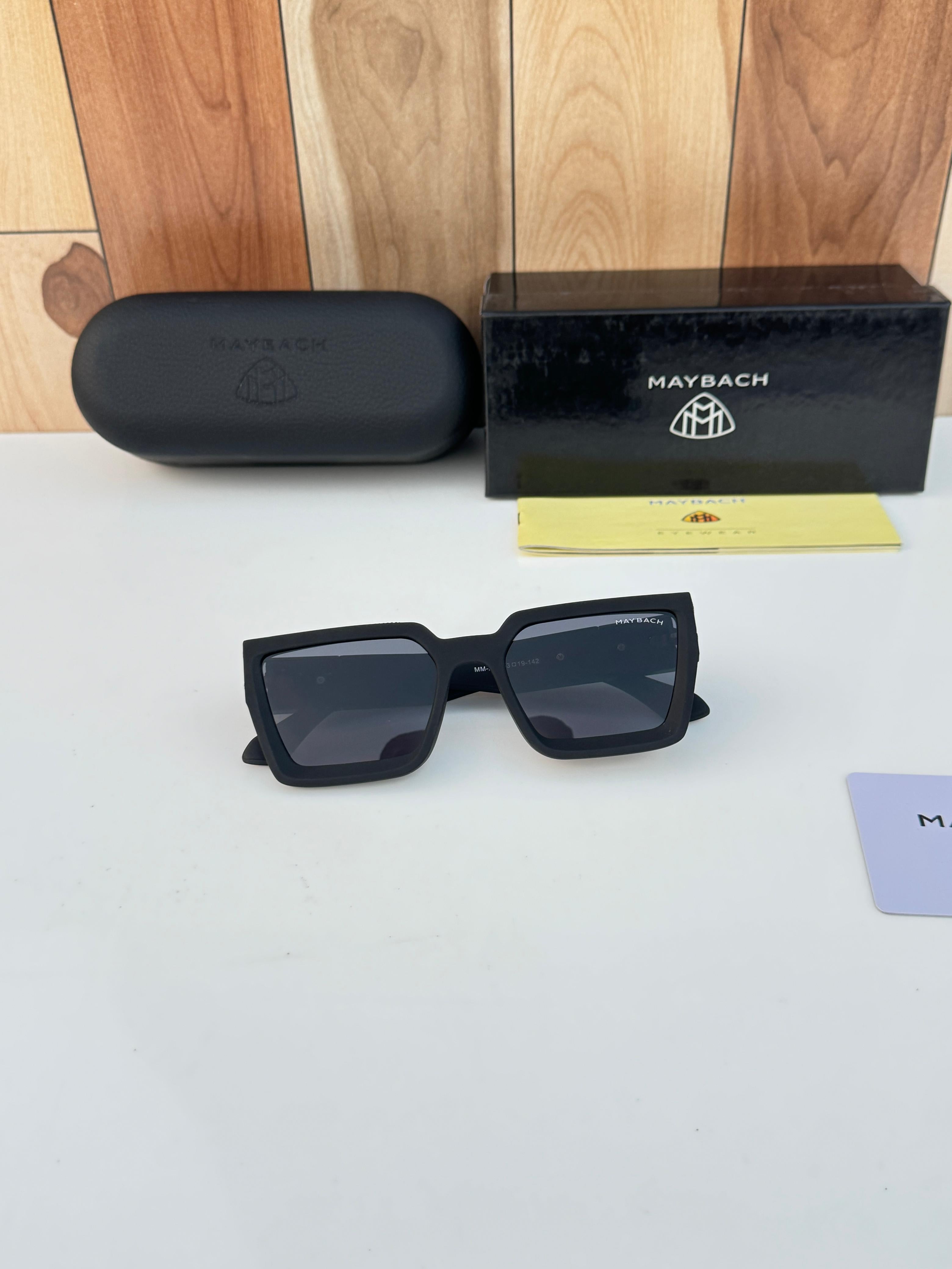 May millionaire full black Sunglass