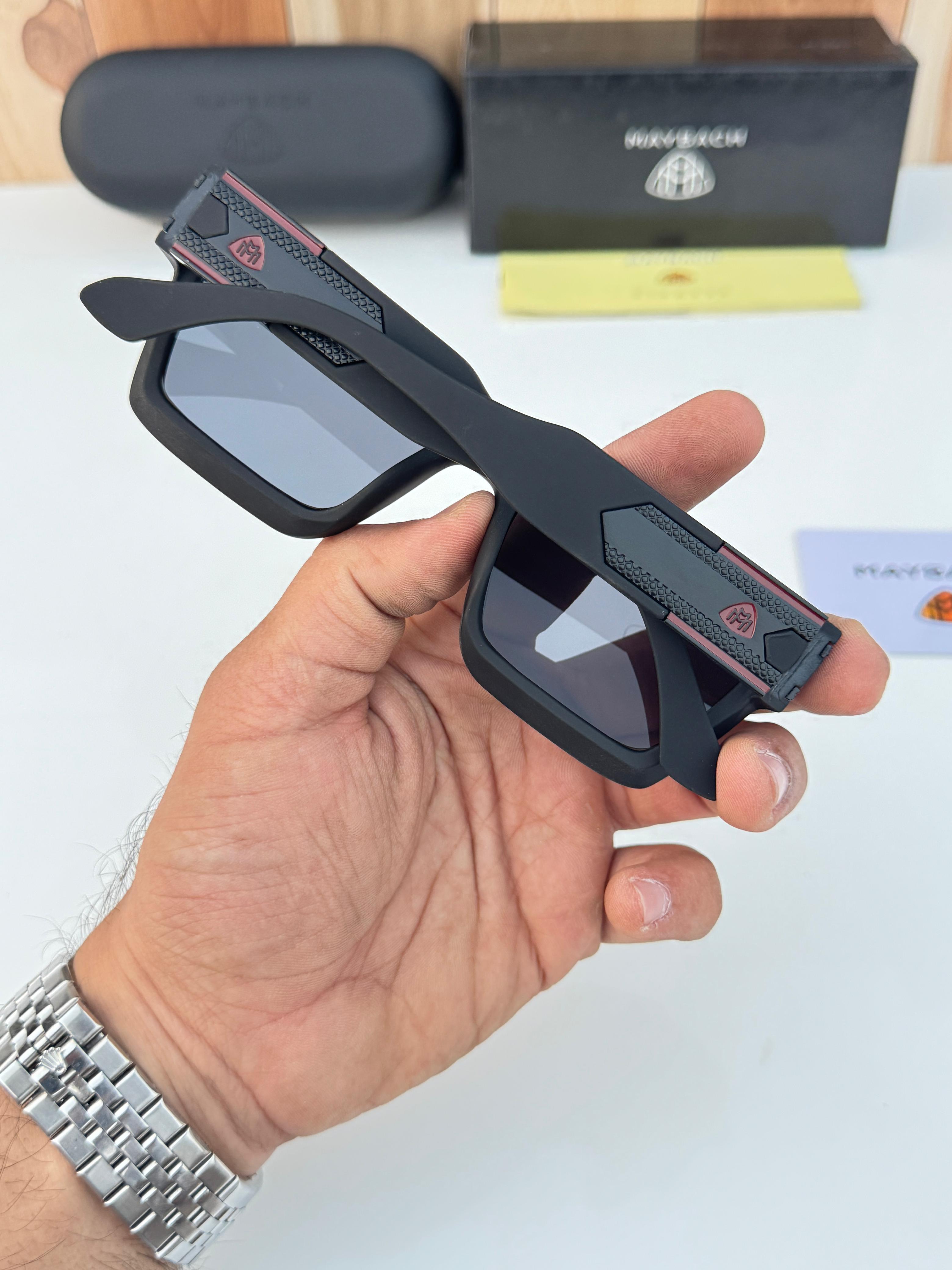 May millionaire full black Sunglass