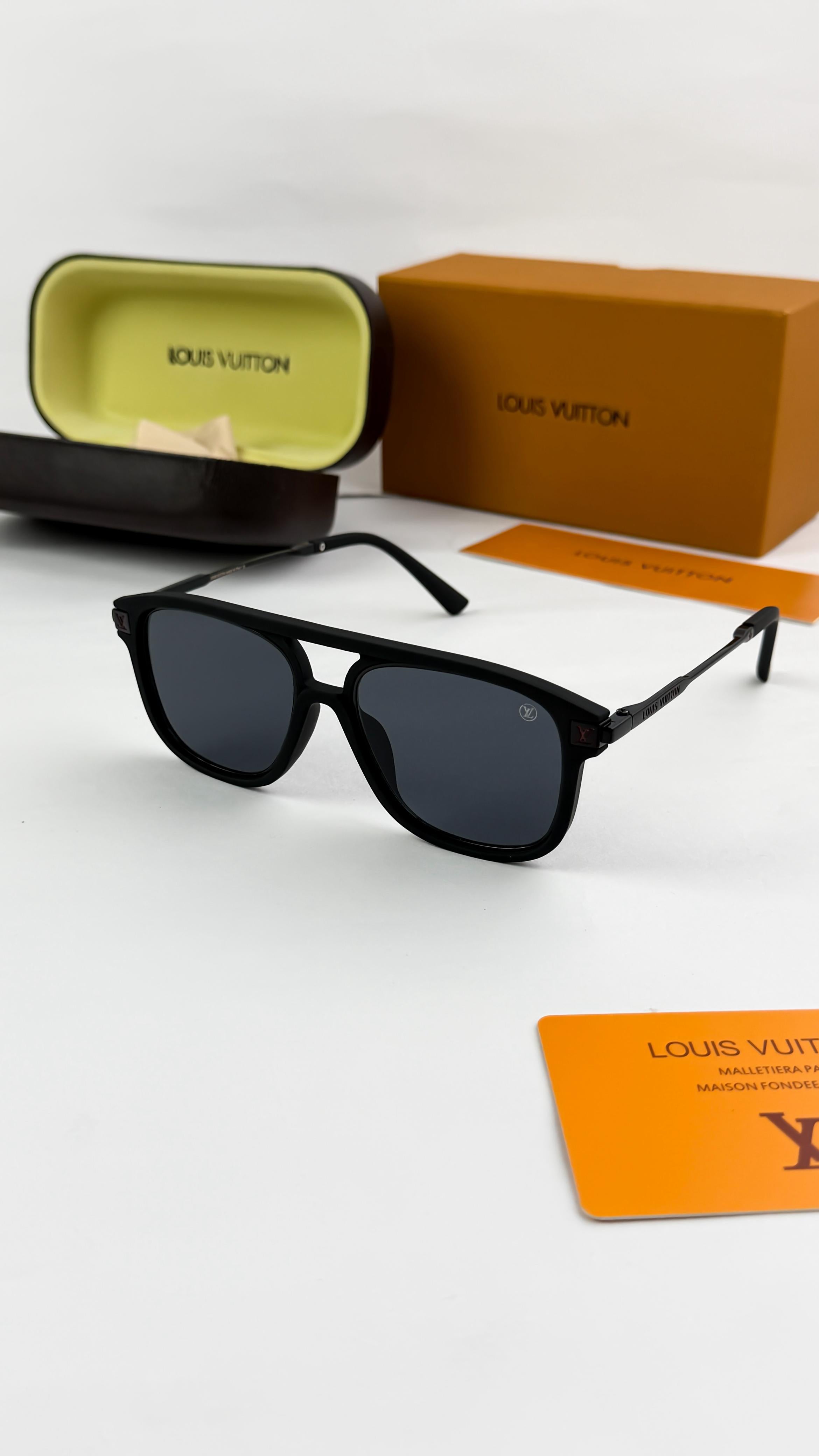 LOUI  BLACK 2595 SUNGLASS