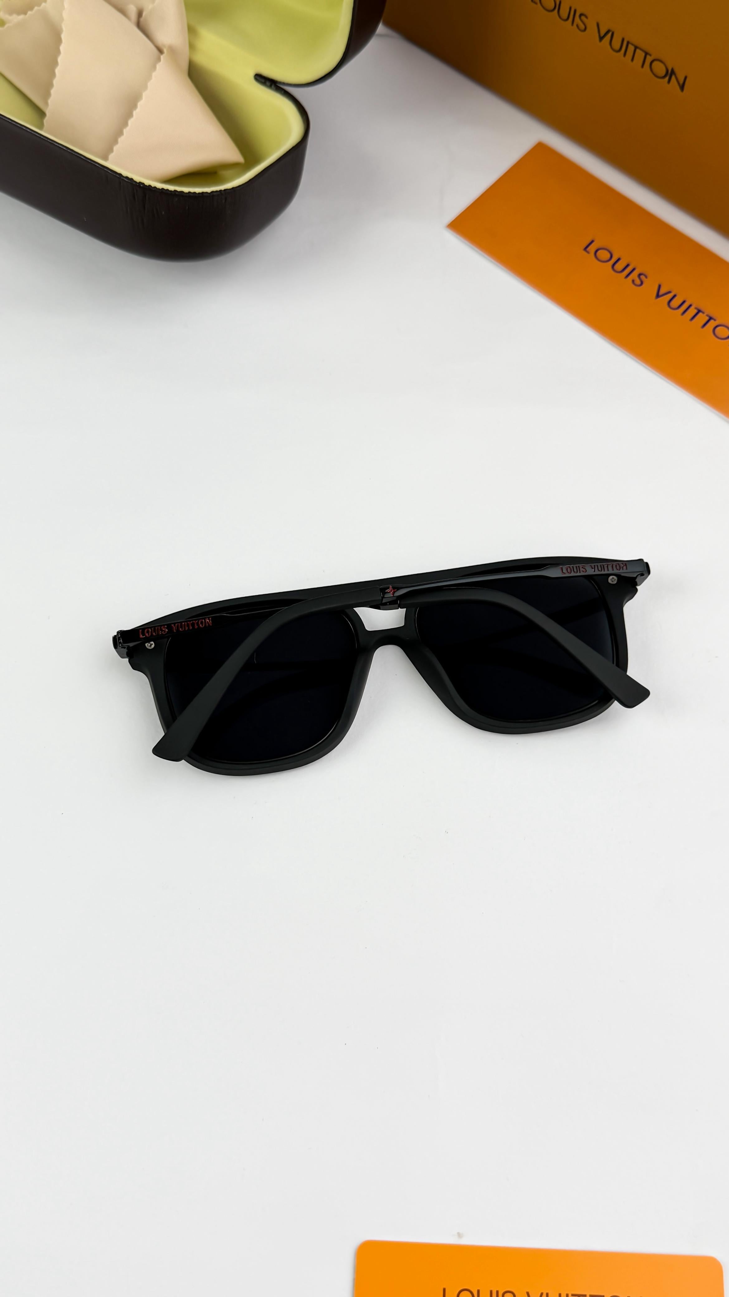 LOUI  BLACK 2595 SUNGLASS