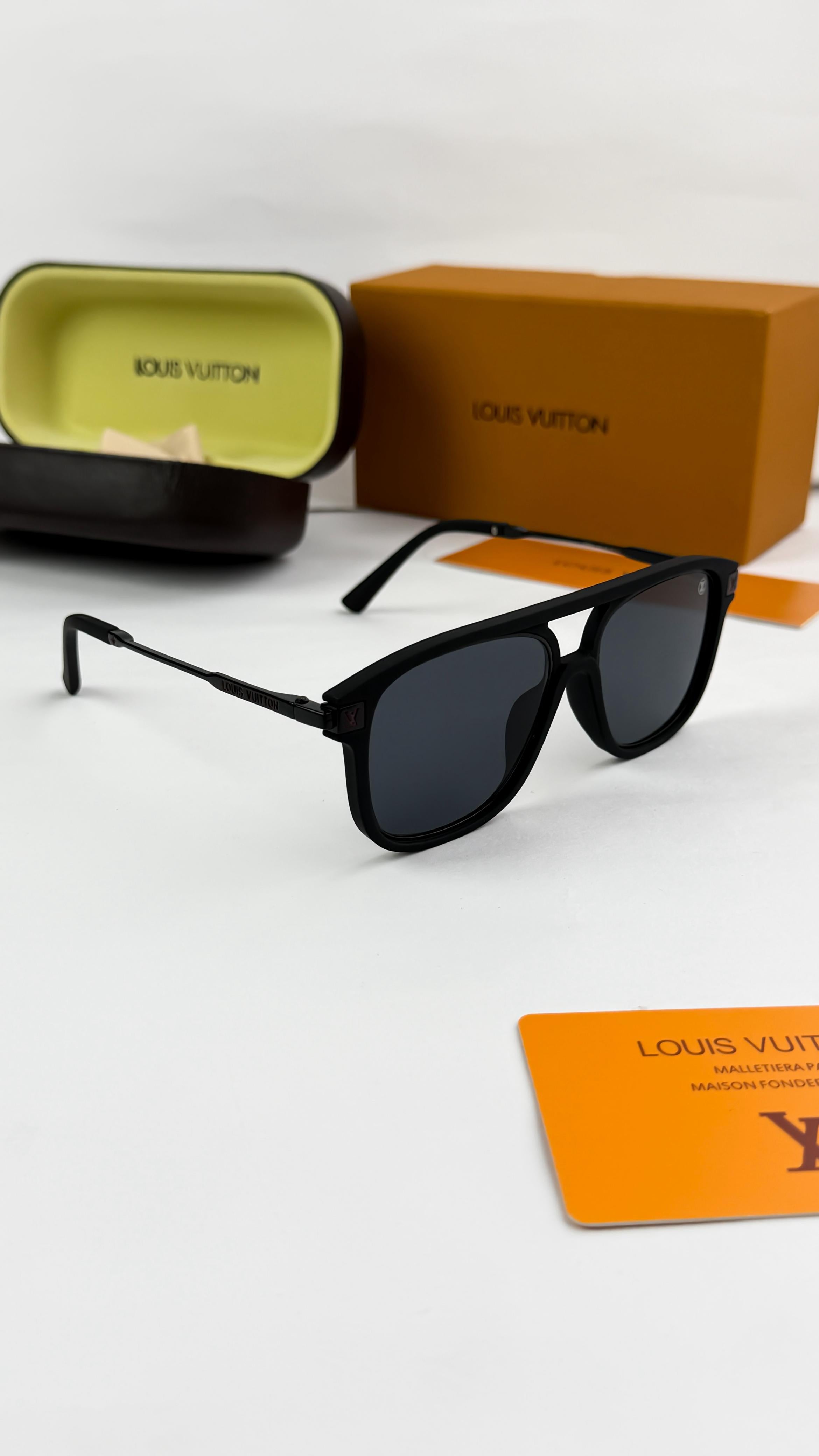LOUI  BLACK 2595 SUNGLASS