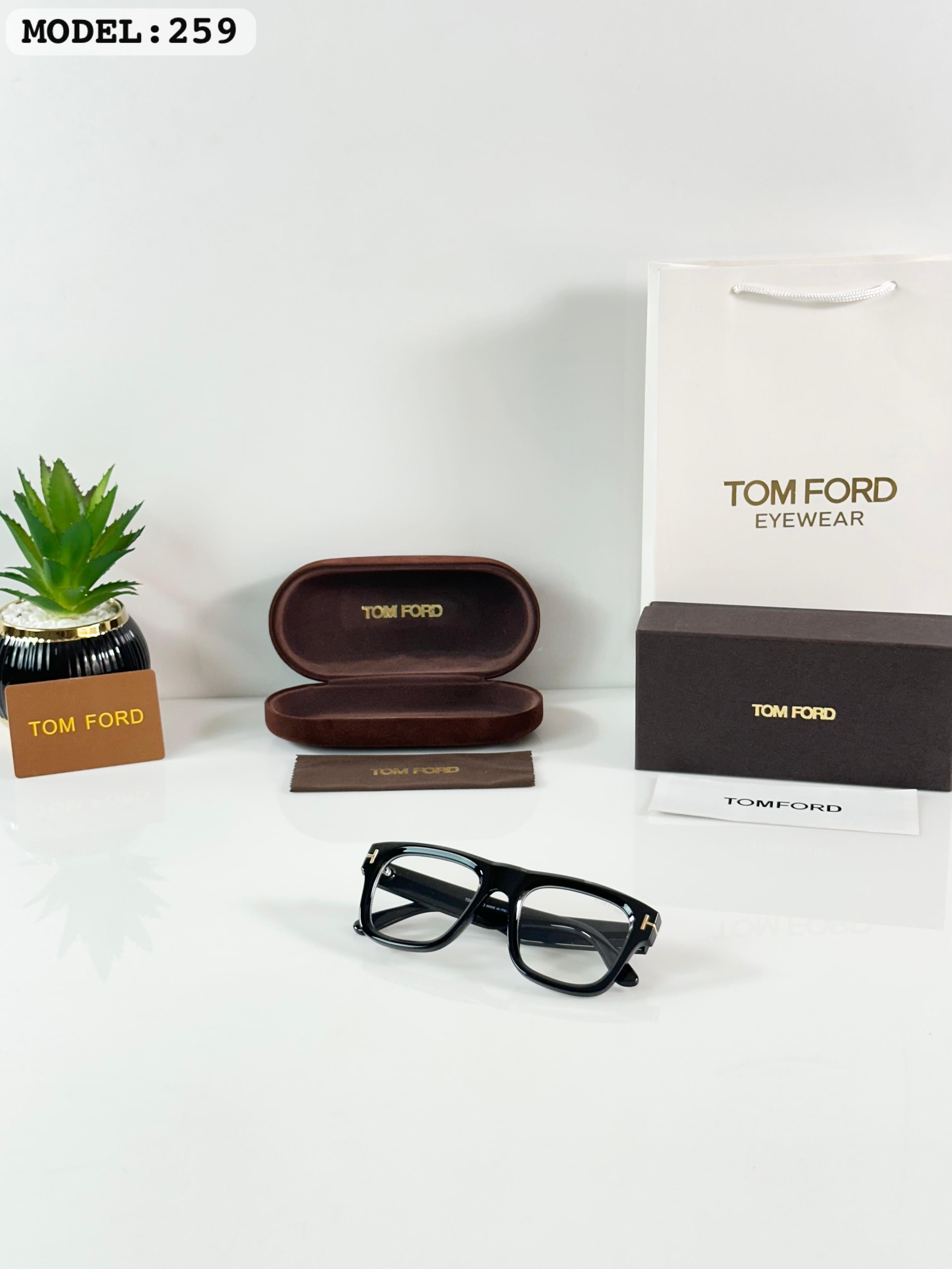 TOM 259 BLACK FRAME SUNGLASS