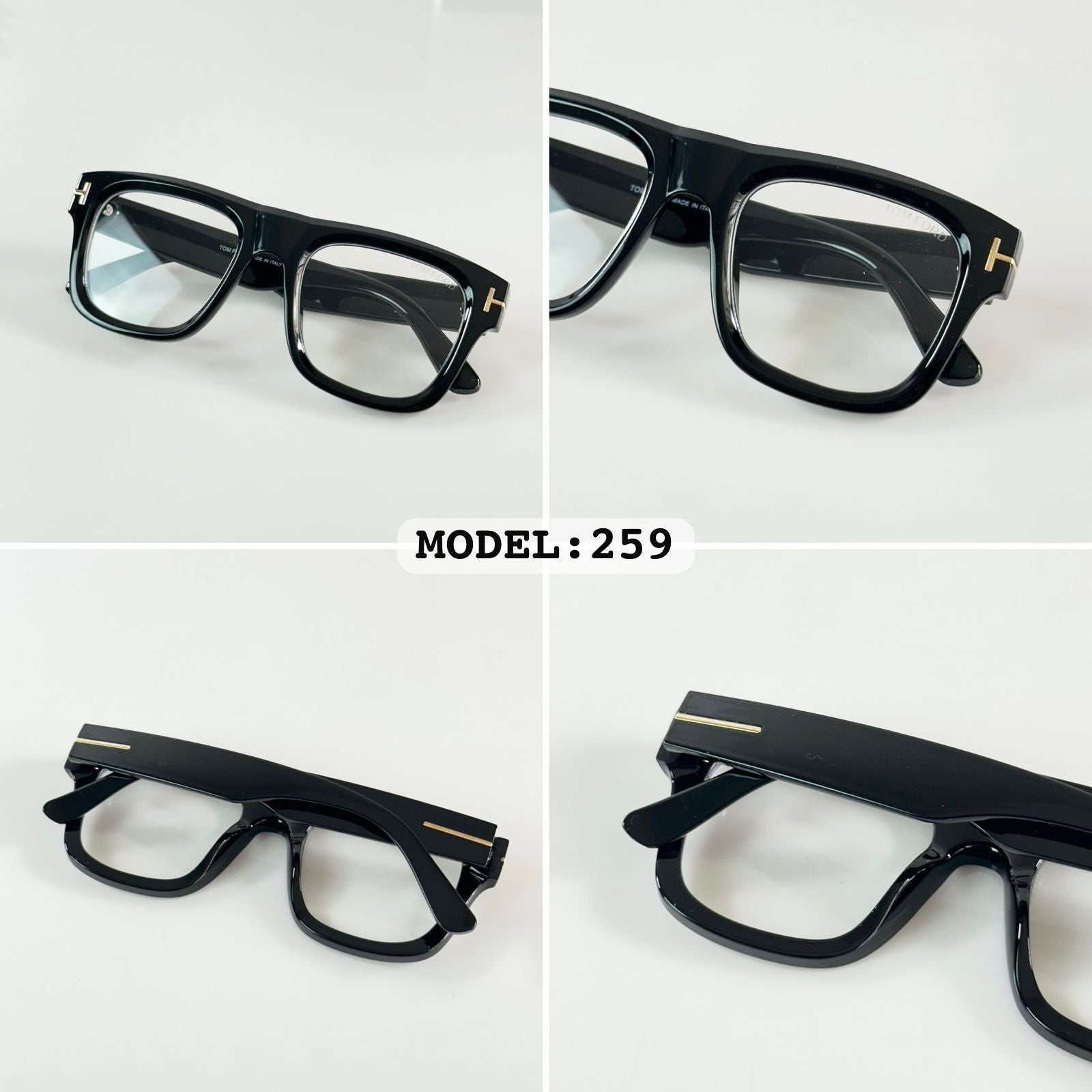 TOM 259 BLACK FRAME SUNGLASS