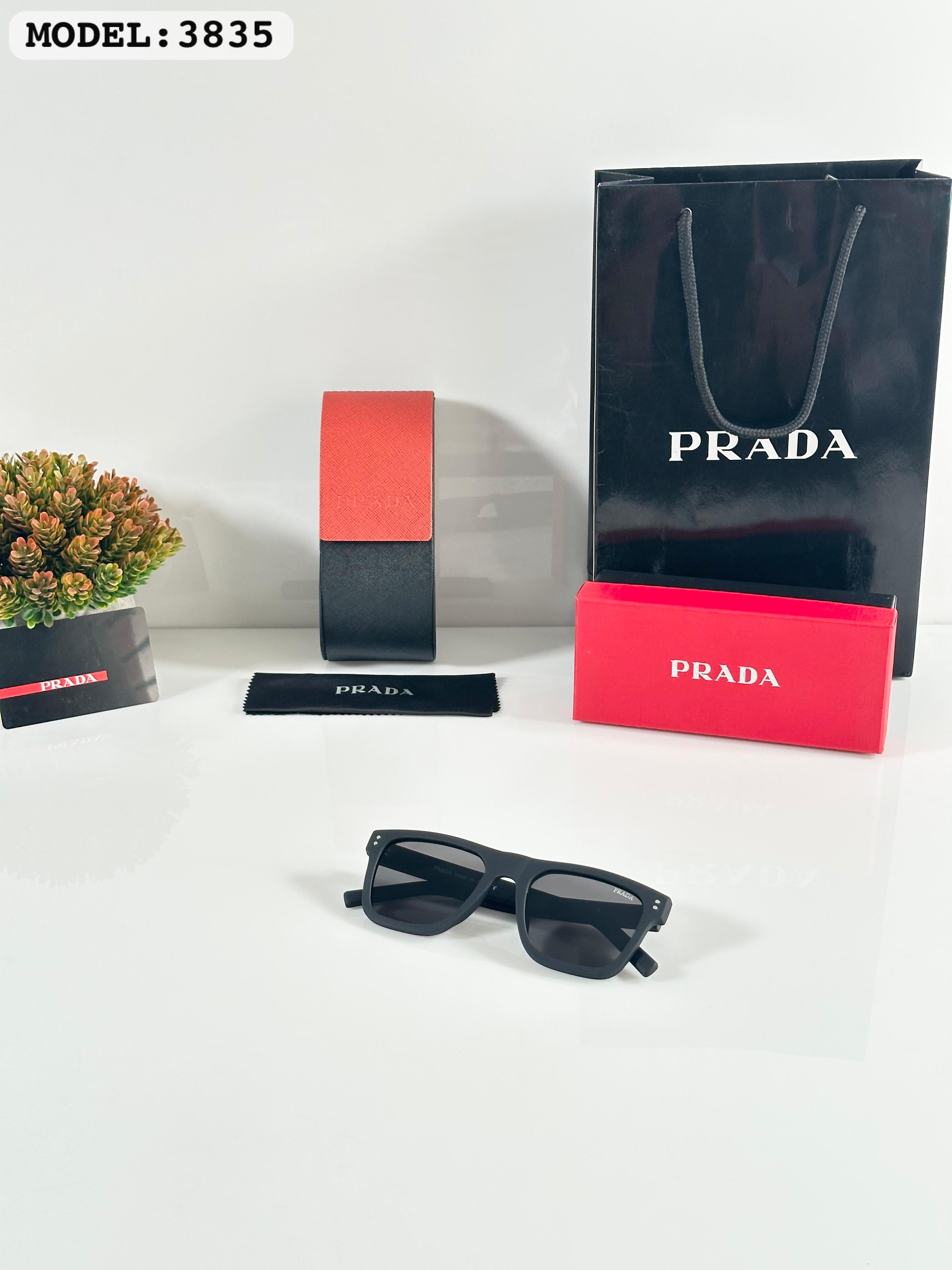 PRA 3835 MATE BLACK SUNGLASS