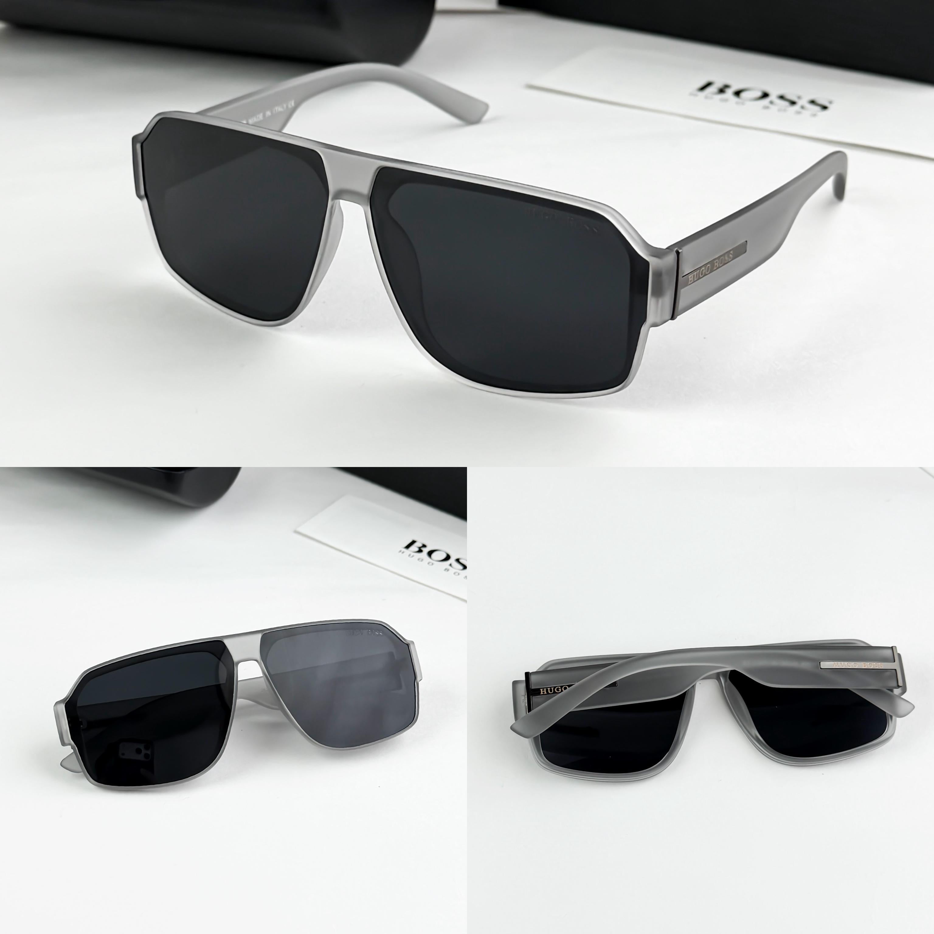 HUG GREY BLACK 26206 SUNGLASS