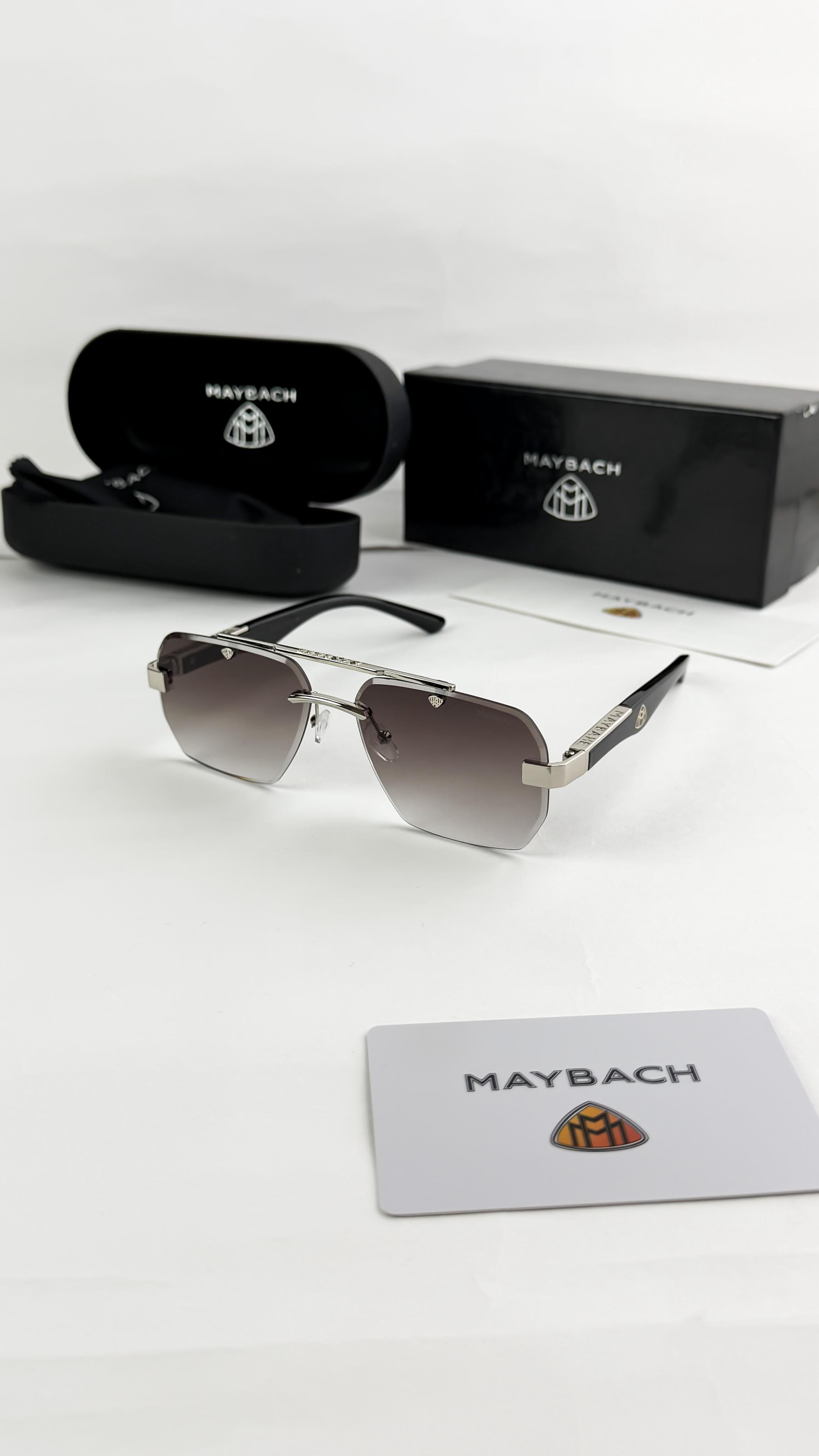 MAY  SILVER BLACK SHADED 1023 SUNGLASS