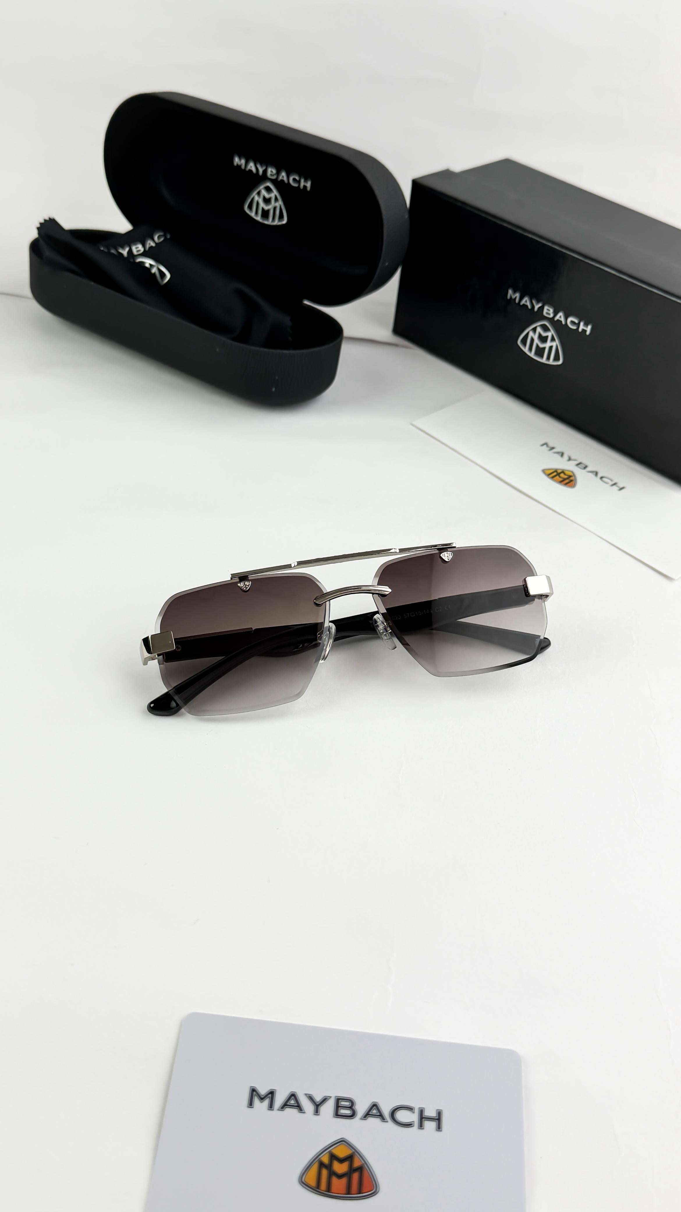 MAY  SILVER BLACK SHADED 1023 SUNGLASS