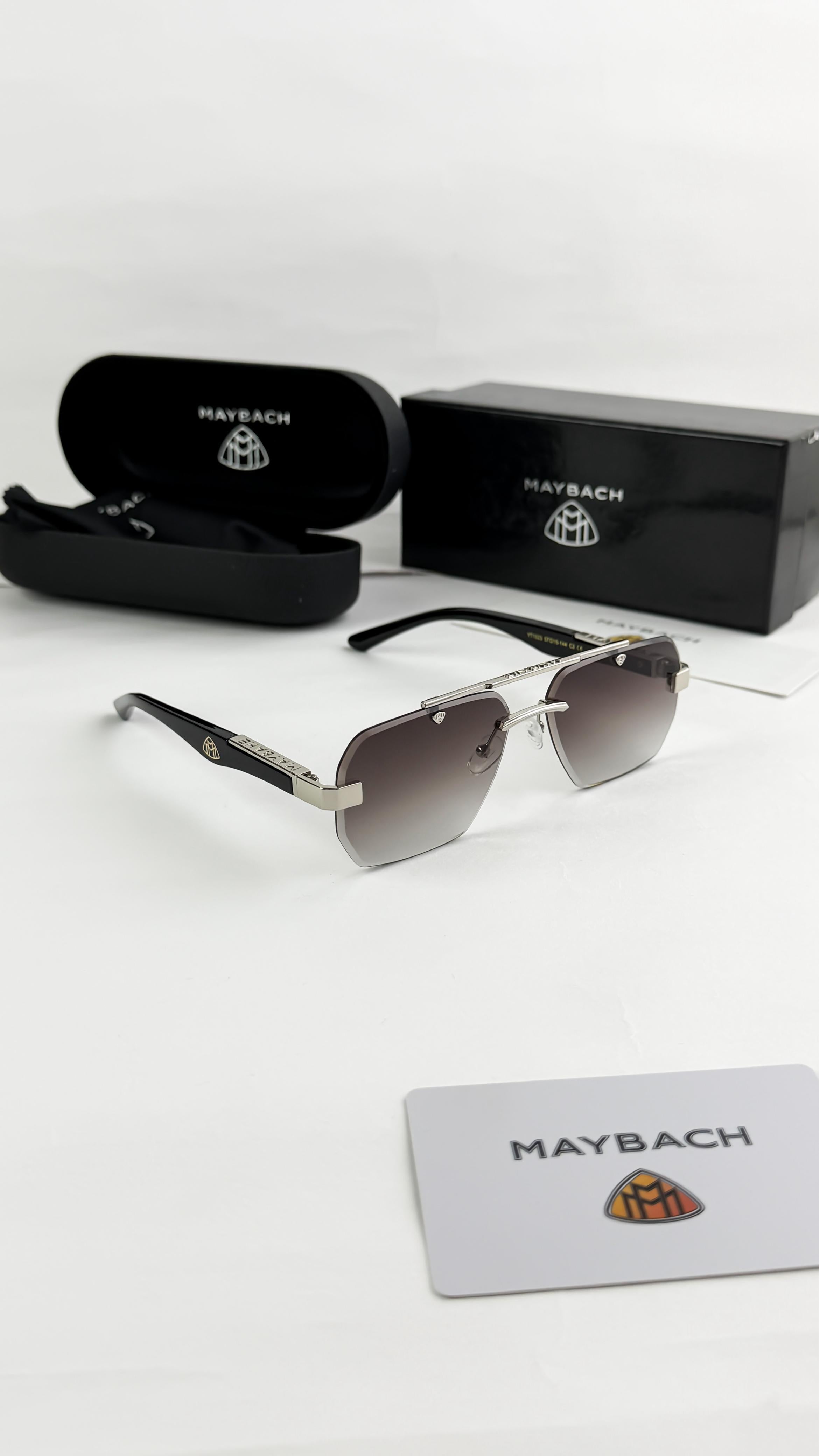 MAY  SILVER BLACK SHADED 1023 SUNGLASS