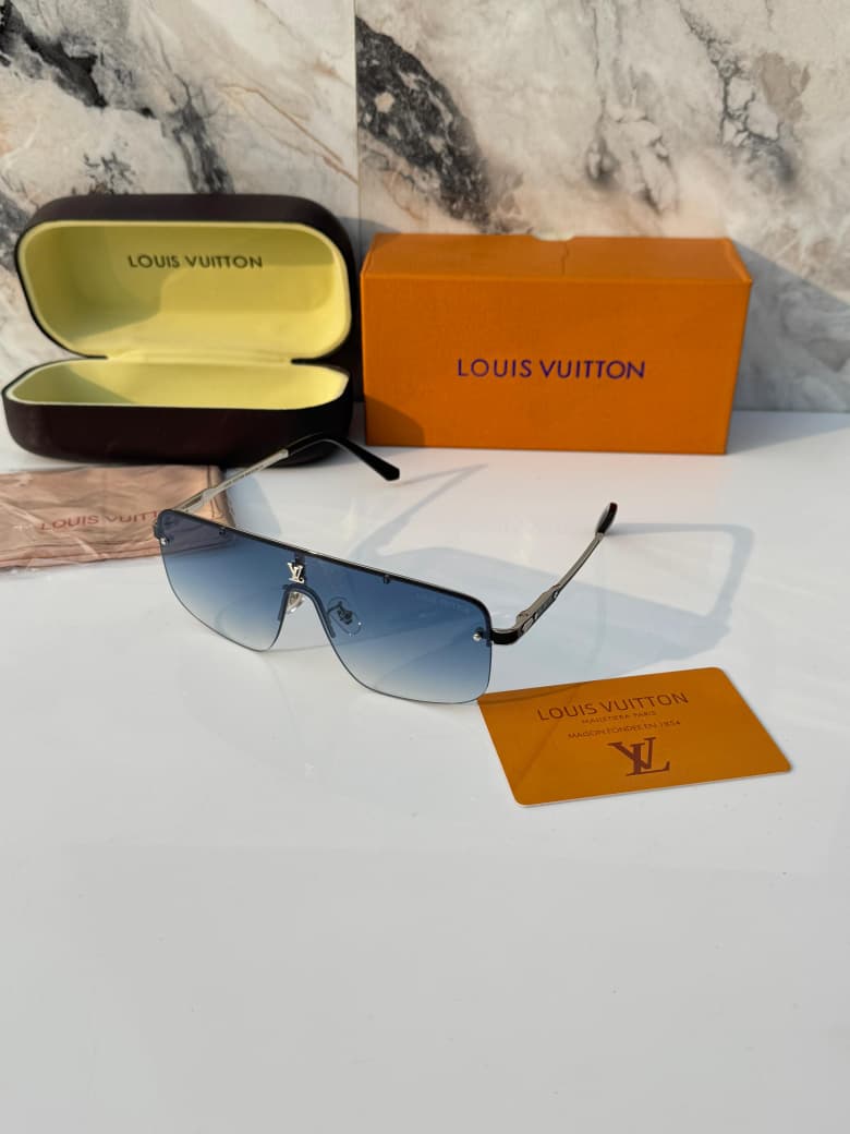 Loui  33015 silver blue  SUNGLASS