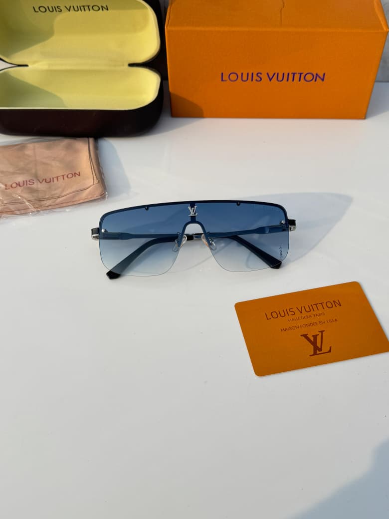 Loui  33015 silver blue  SUNGLASS