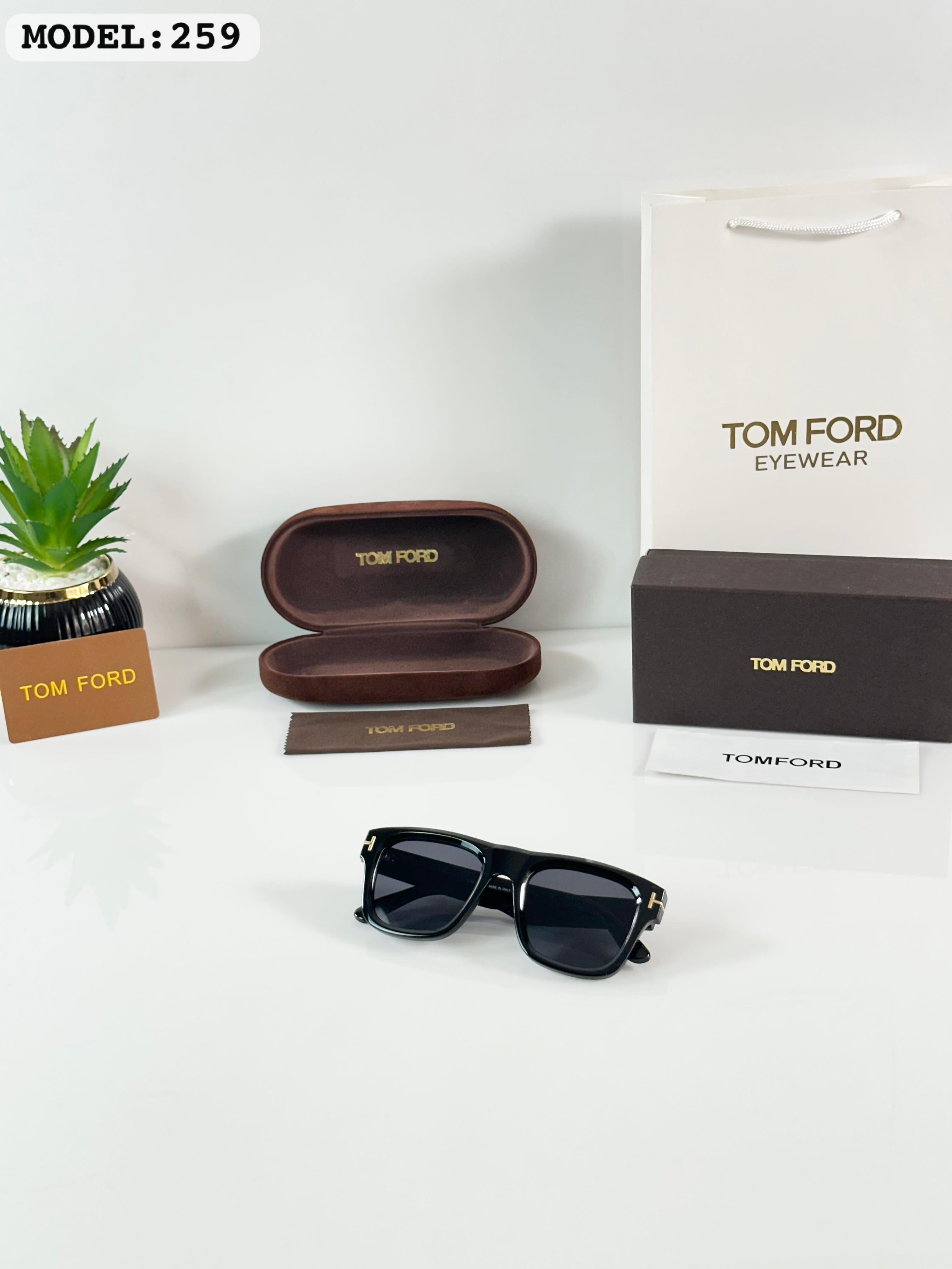 TOM 259 BLACK  SUNGLASS