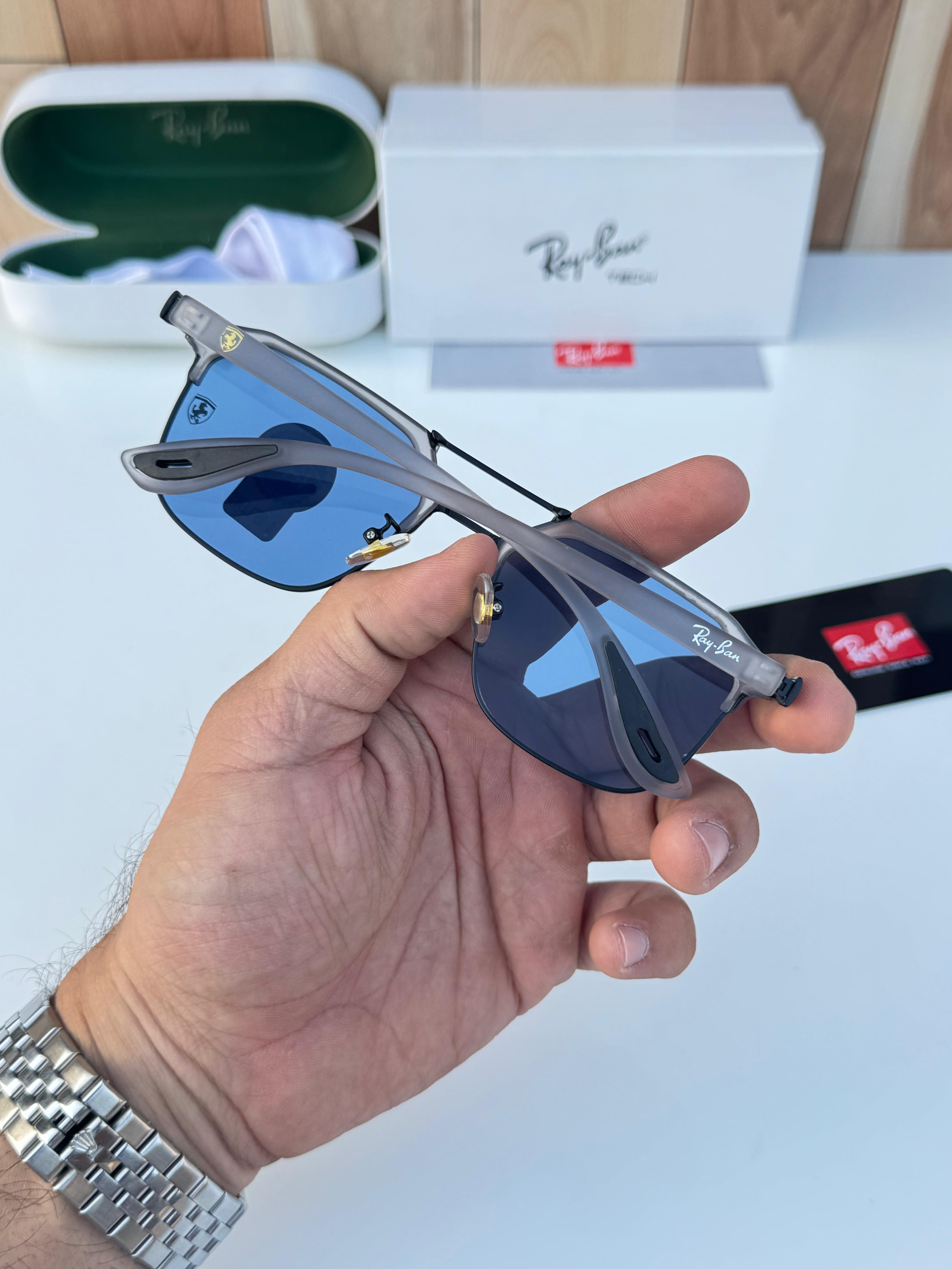 Ray 04 grey blue SUNGLASS