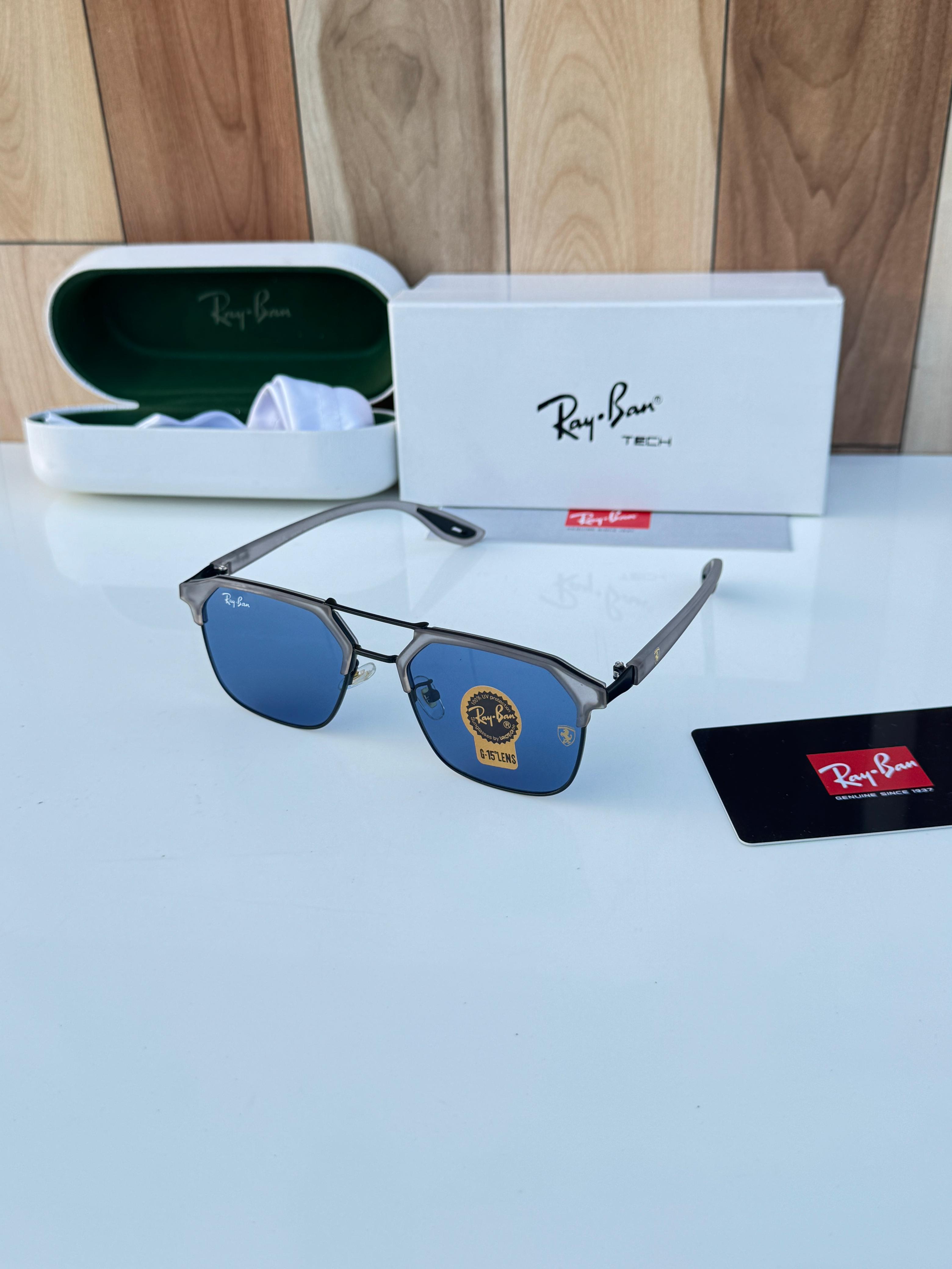 Ray 04 grey blue SUNGLASS