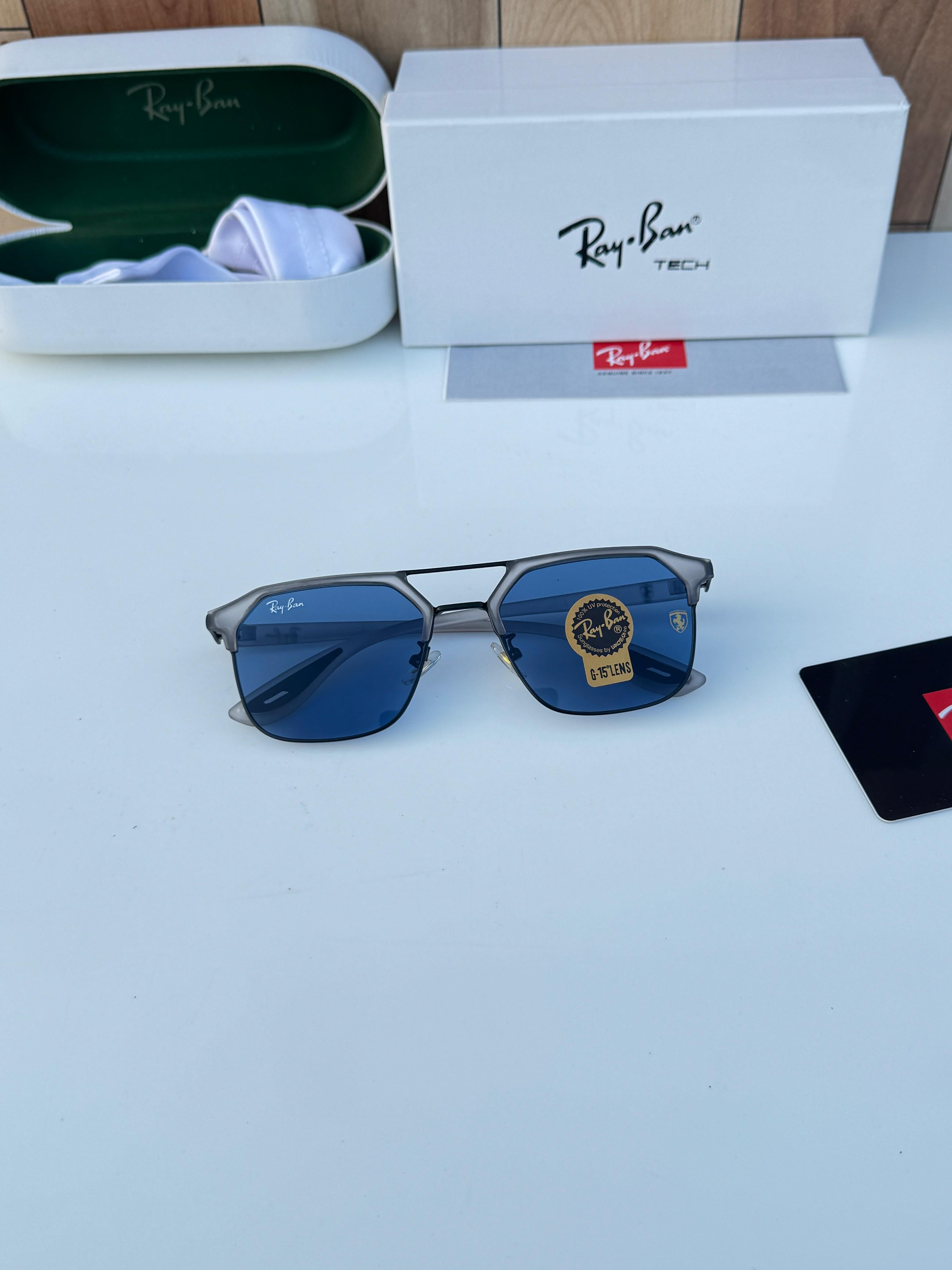 Ray 04 grey blue SUNGLASS