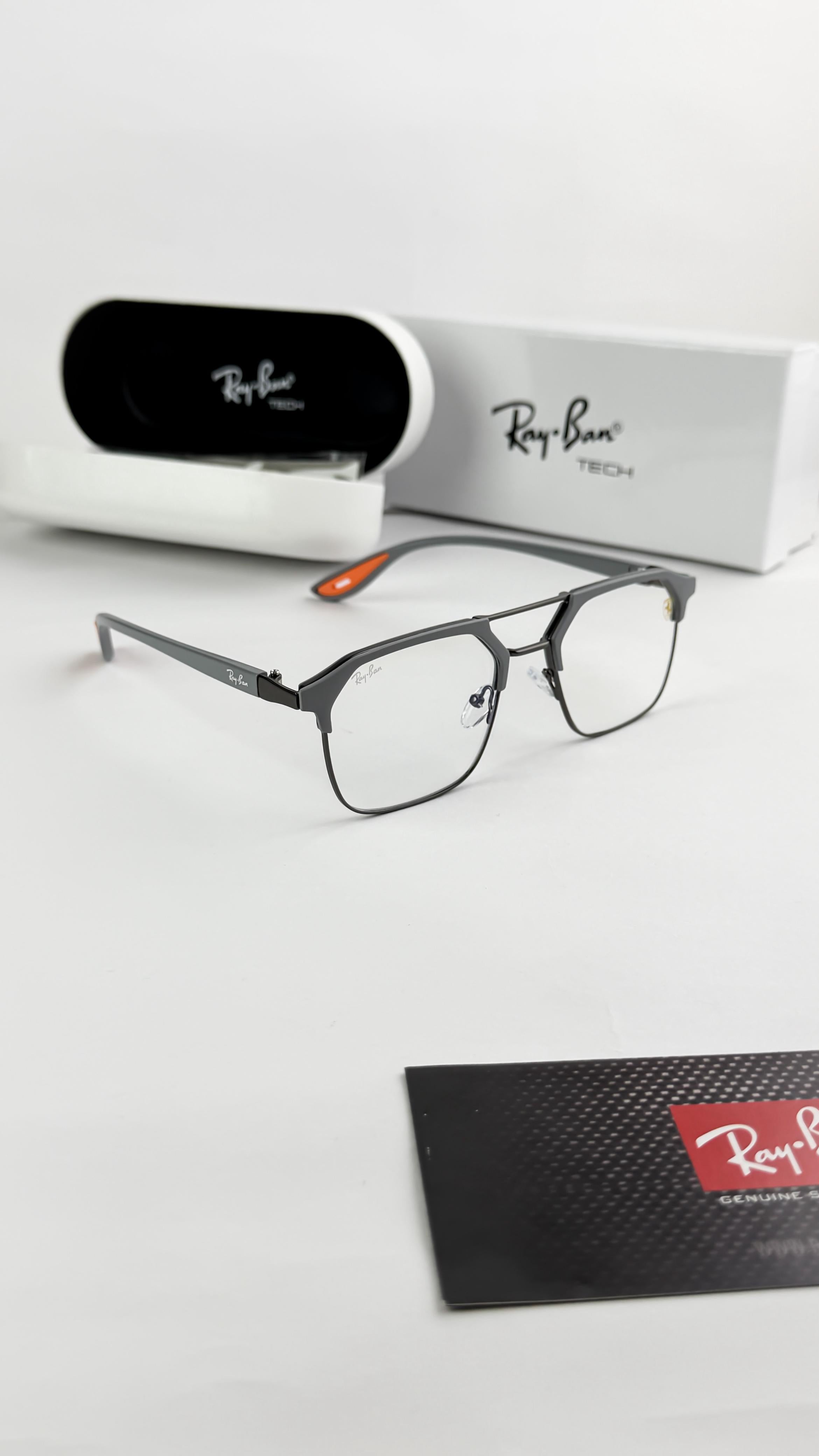 RAY 04 GREY PLANO SUNGLASS