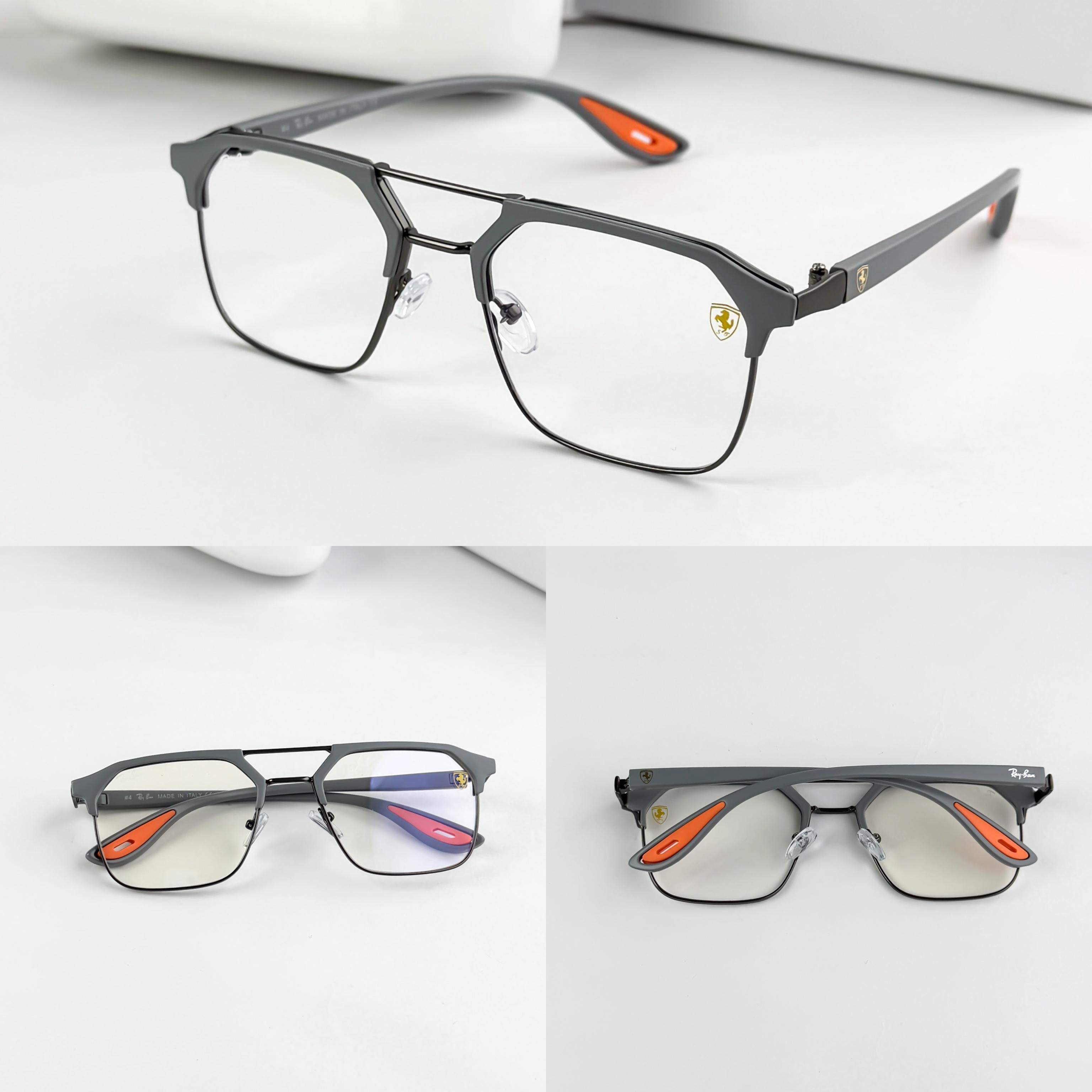 RAY 04 GREY PLANO SUNGLASS