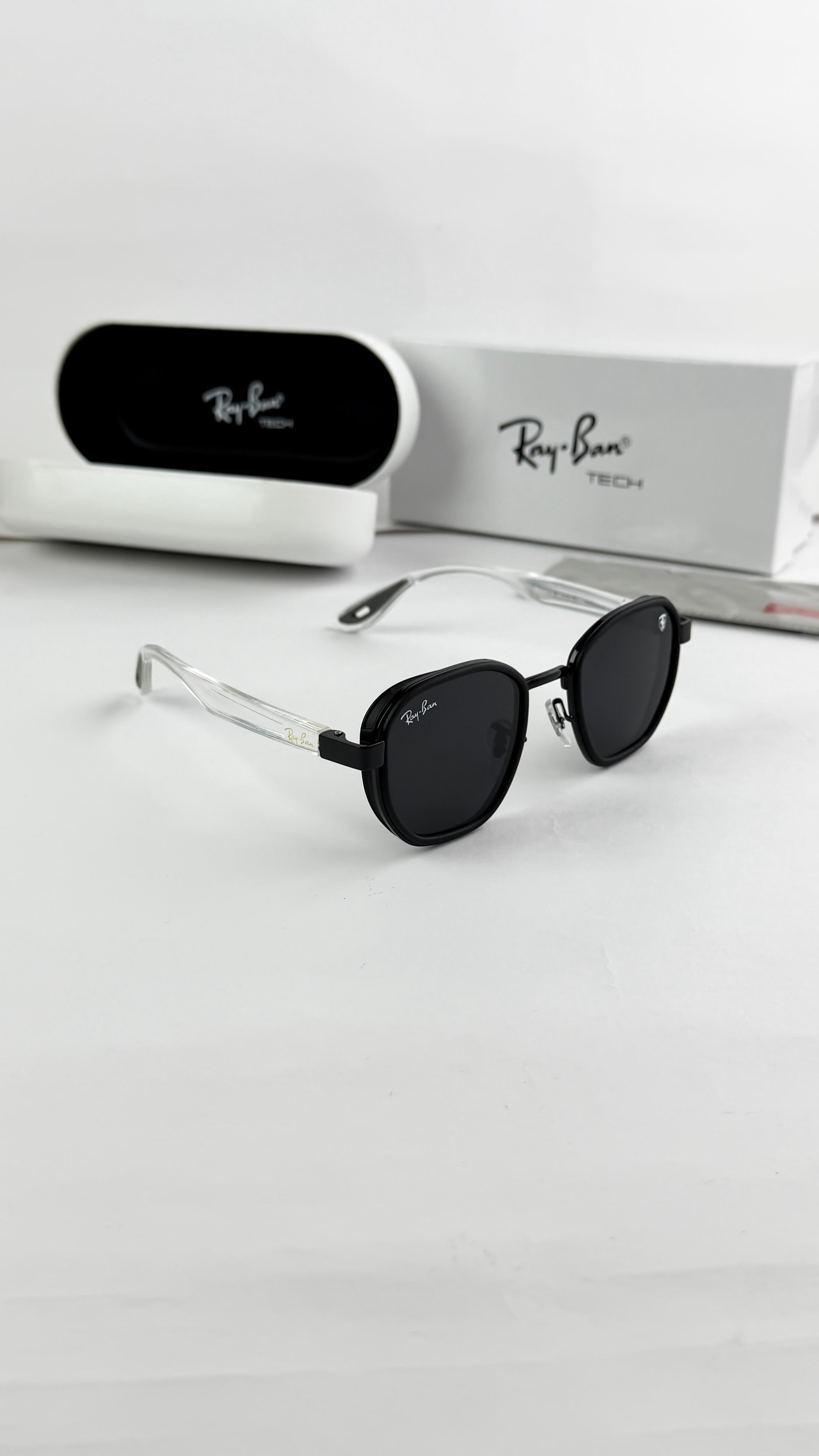 RAY ICE BLACK 3674 SUNGLASS