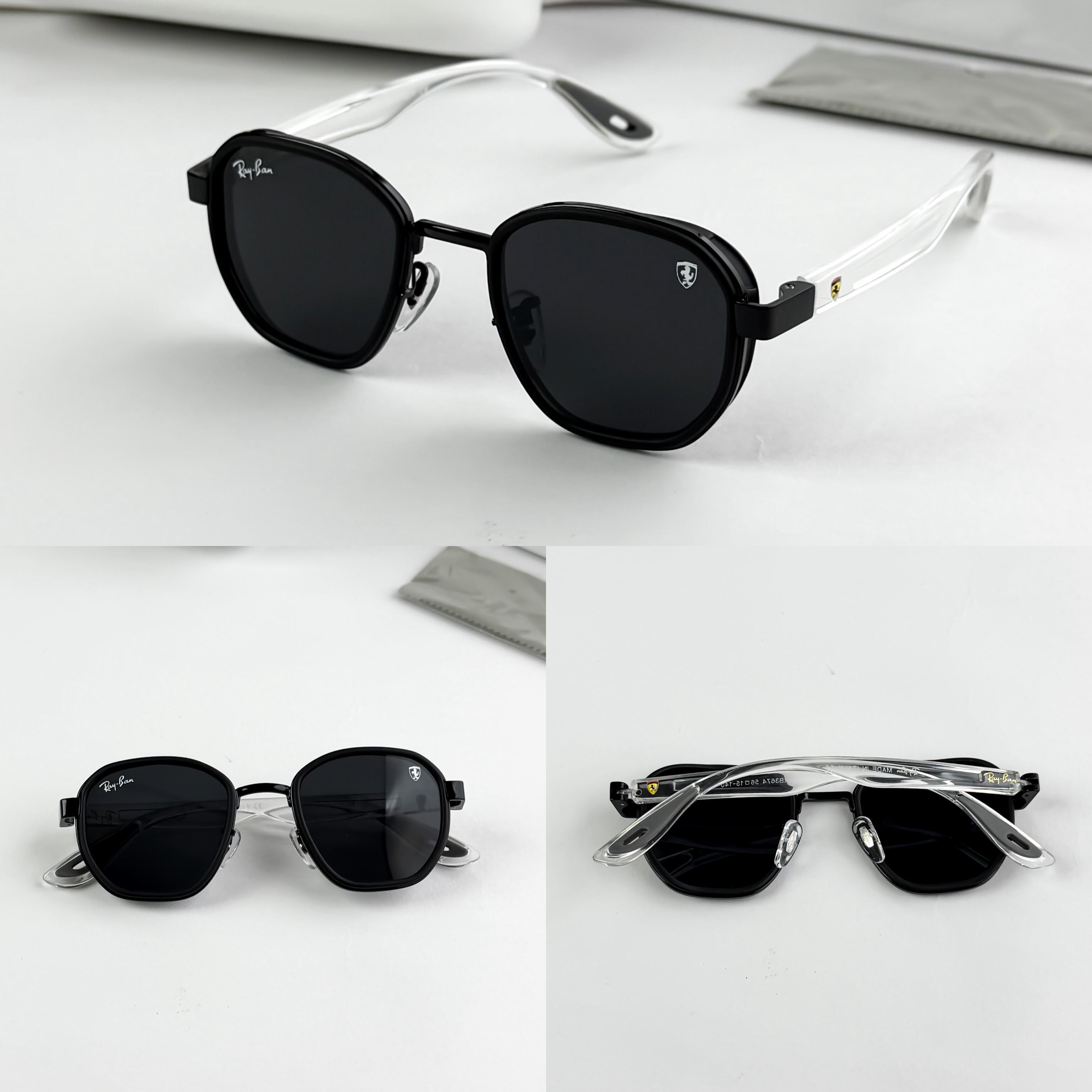 RAY ICE BLACK 3674 SUNGLASS