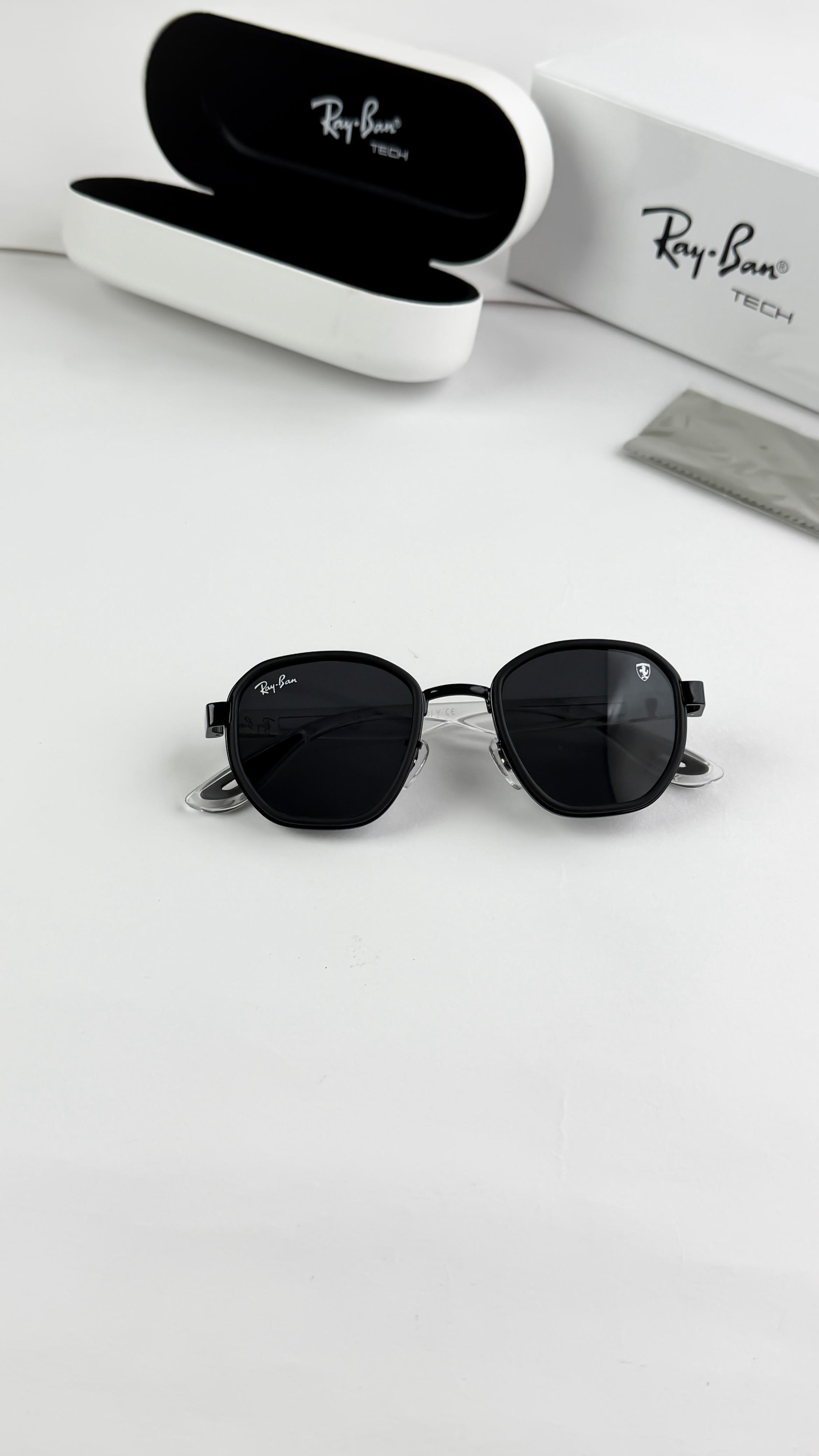 RAY ICE BLACK 3674 SUNGLASS