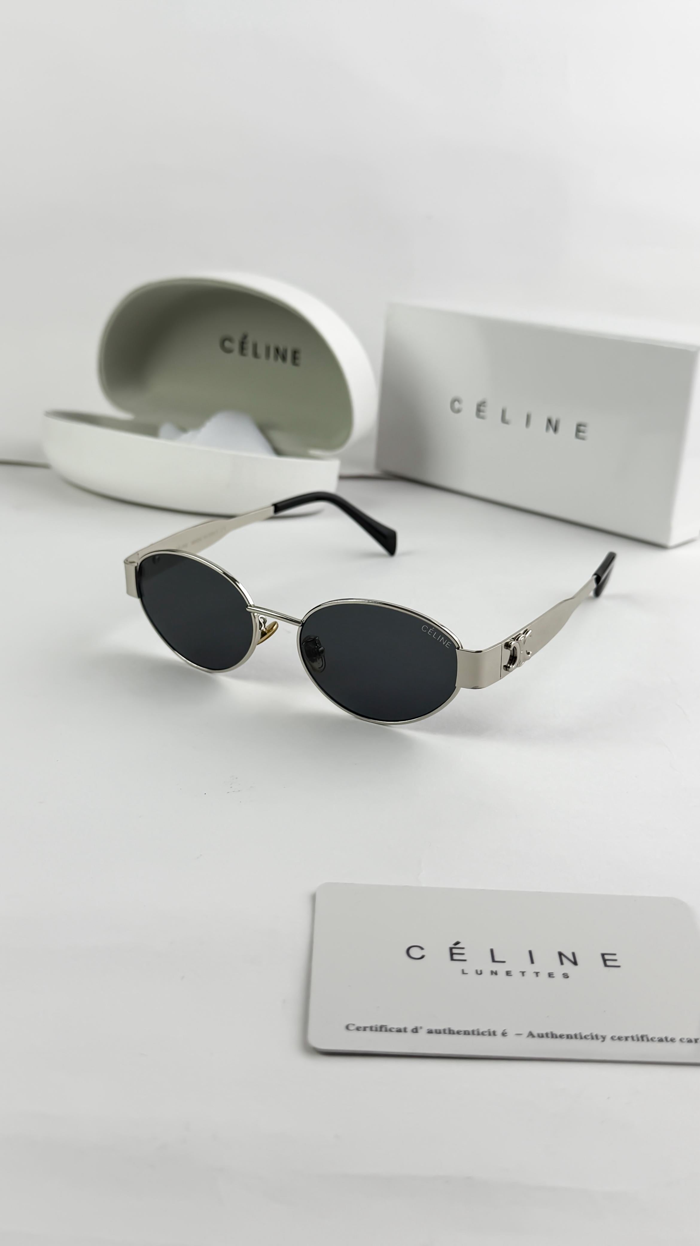 CEL SILVER BLACK 1006 SUNGLASS