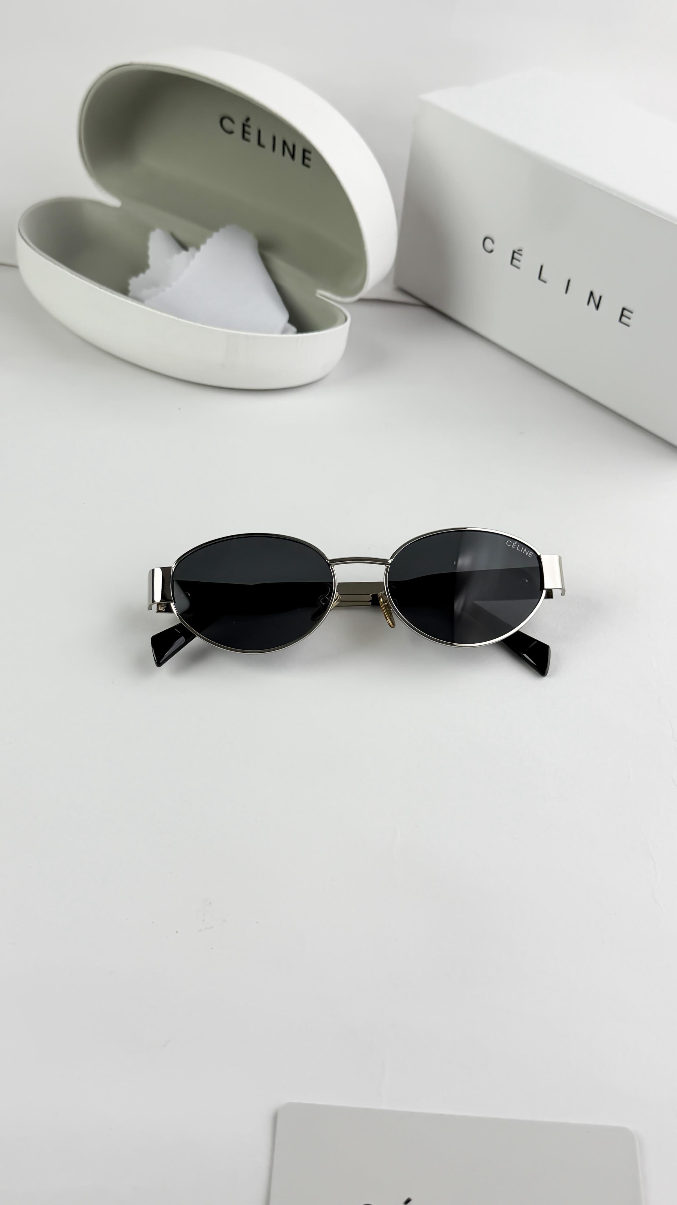 CEL SILVER BLACK 1006 SUNGLASS