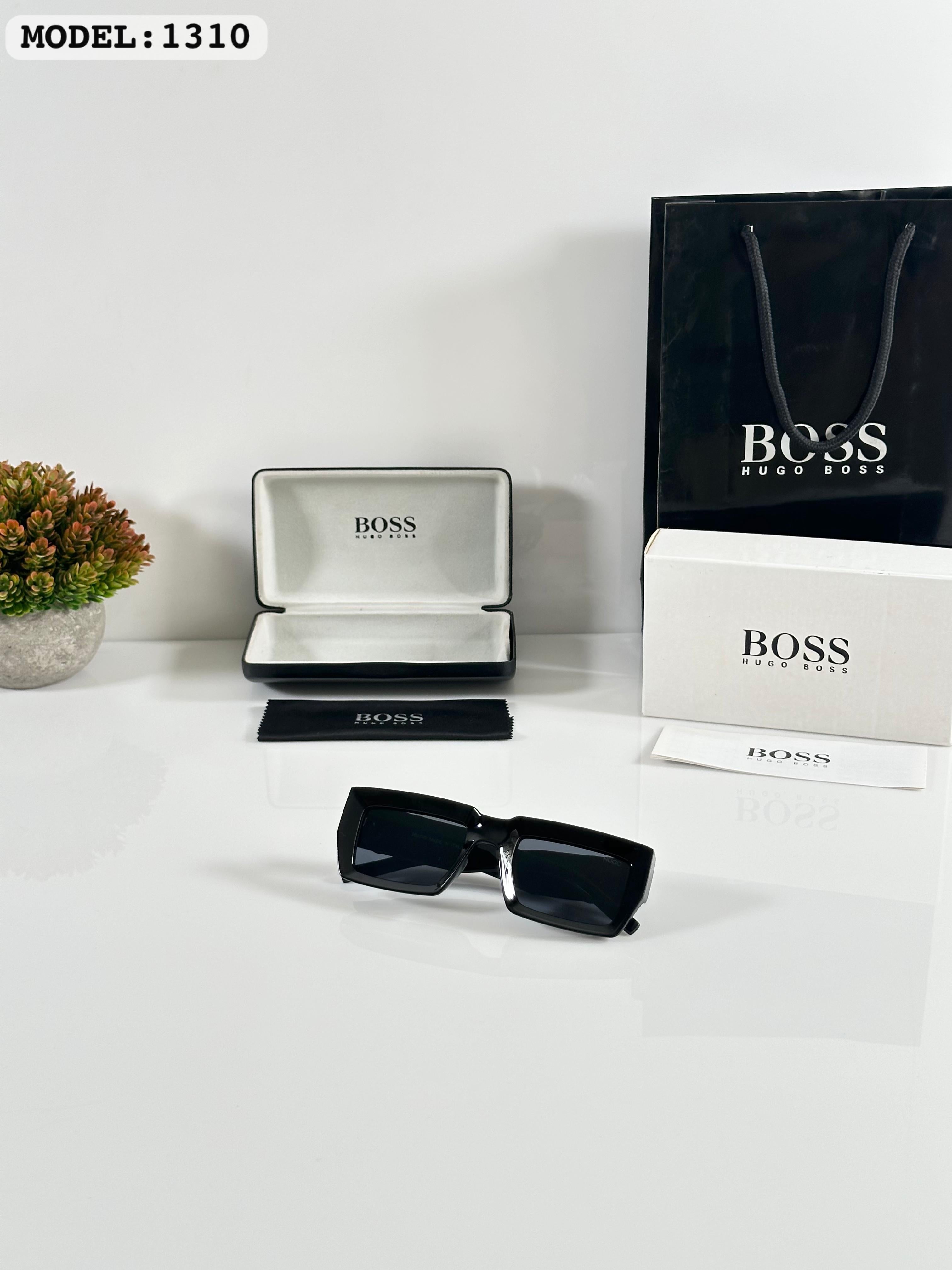 HU  BOSS 1310 SHINE BLACK SUNGLASS