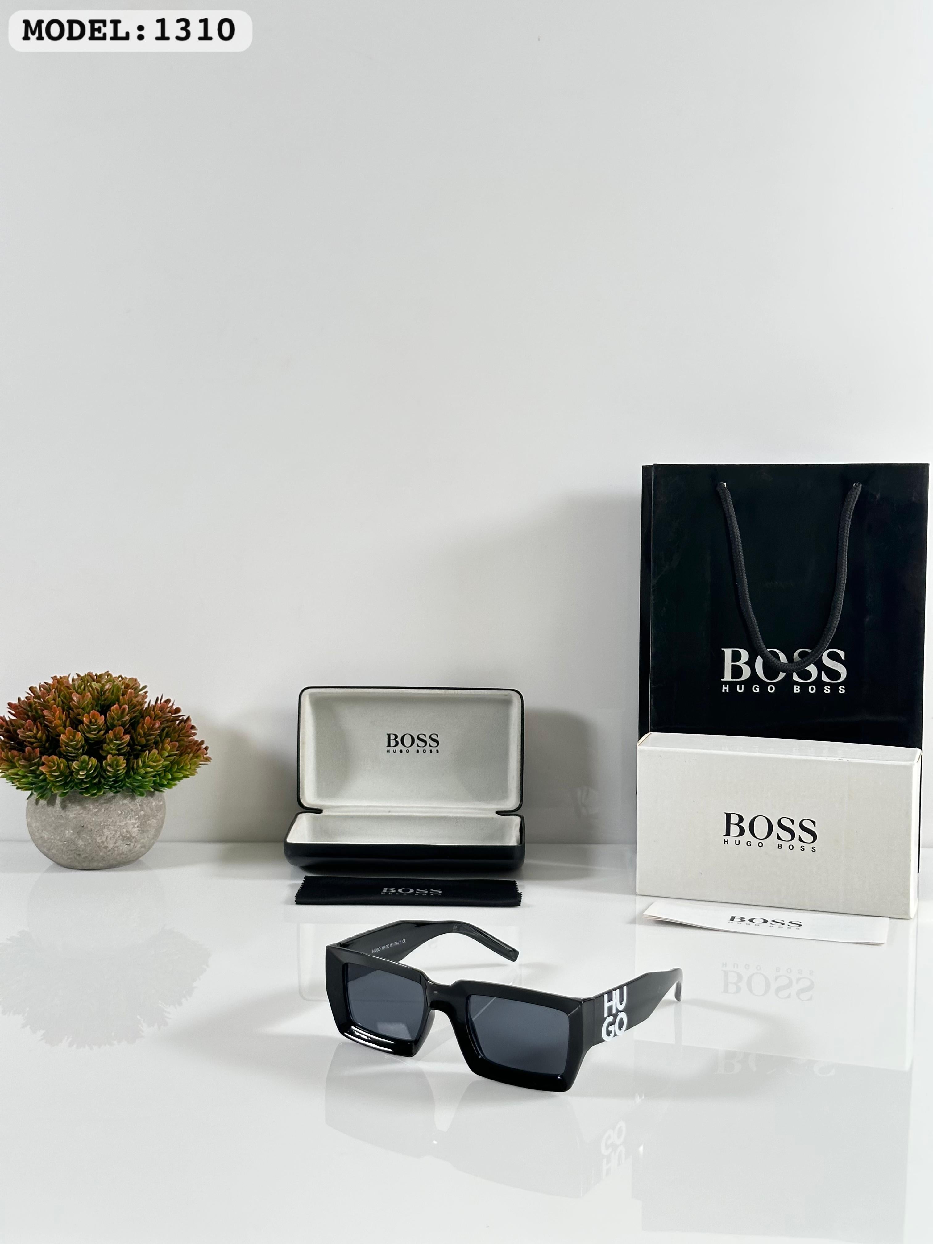 HU  BOSS 1310 SHINE BLACK SUNGLASS