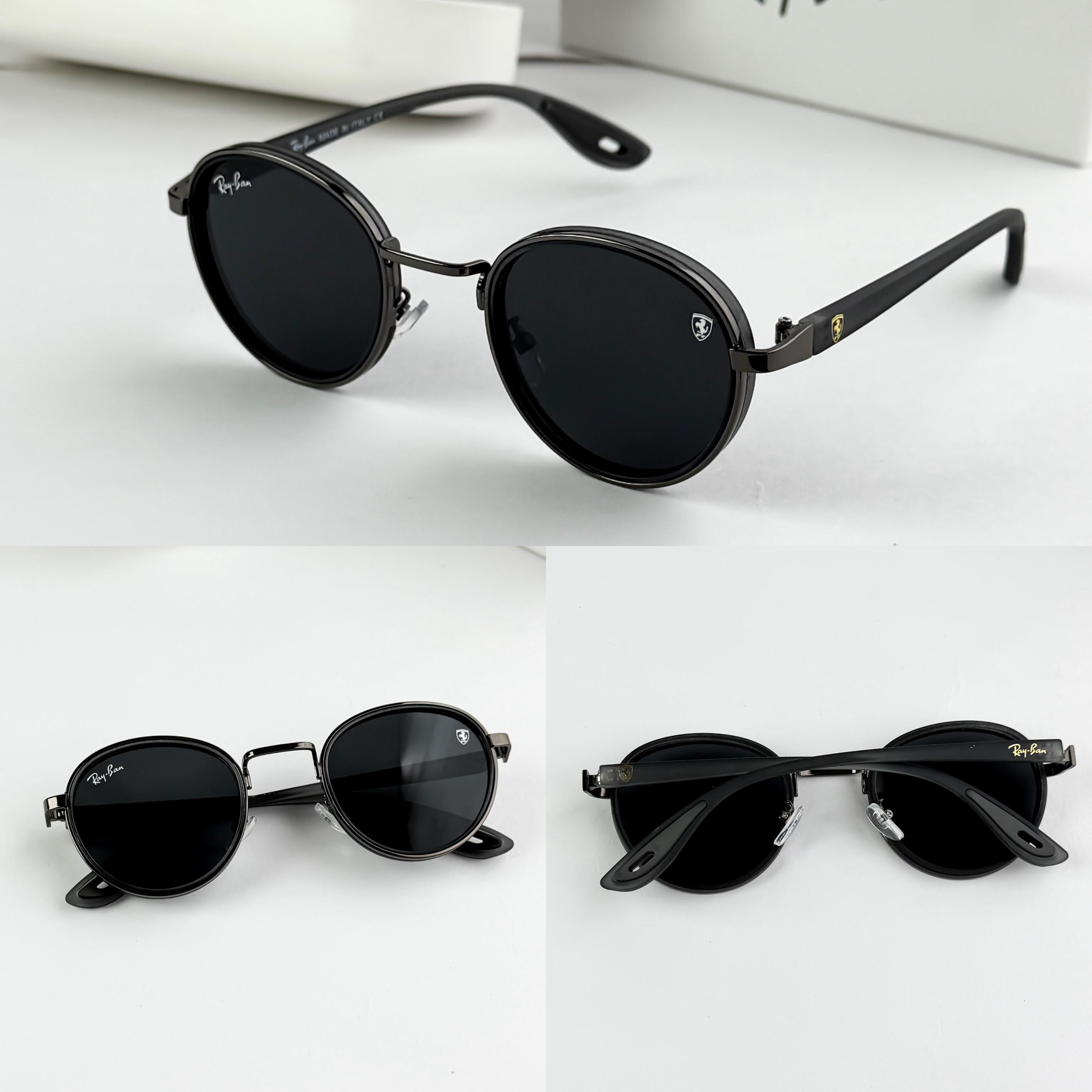 RAY   GREY BLACK 3675 SUNGLASS
