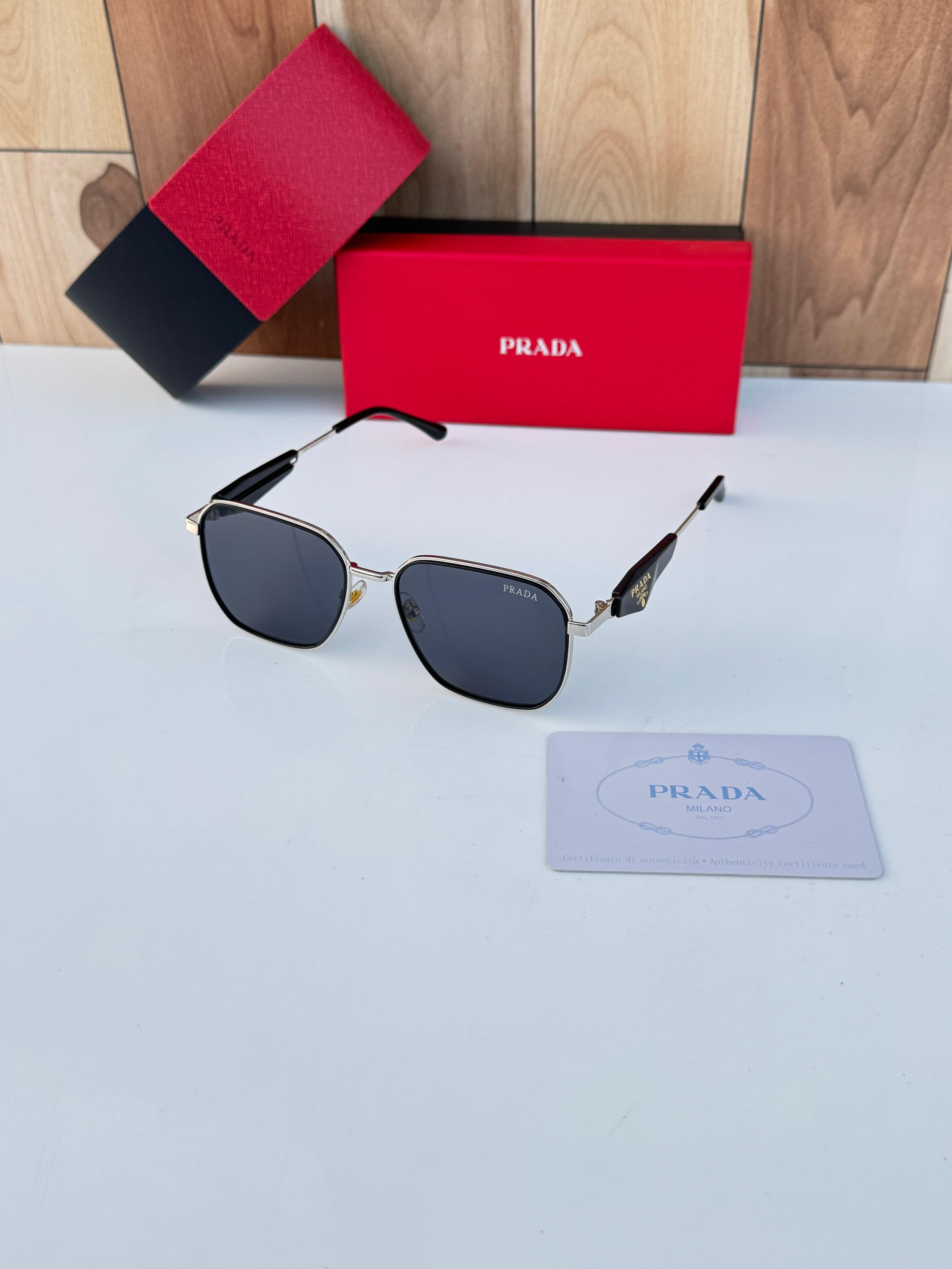 PrA 119 silver black SUNGLASS