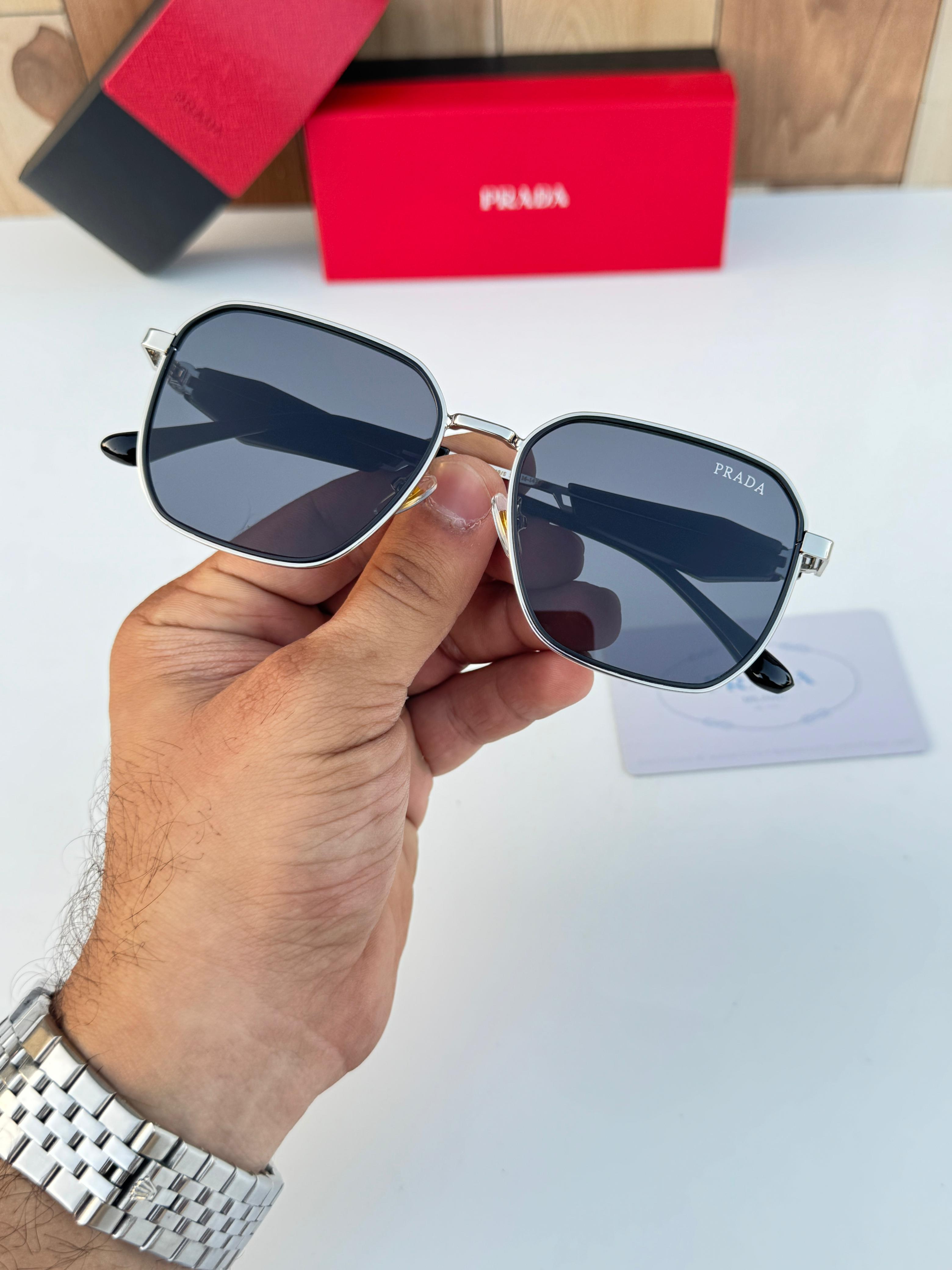 PrA 119 silver black SUNGLASS