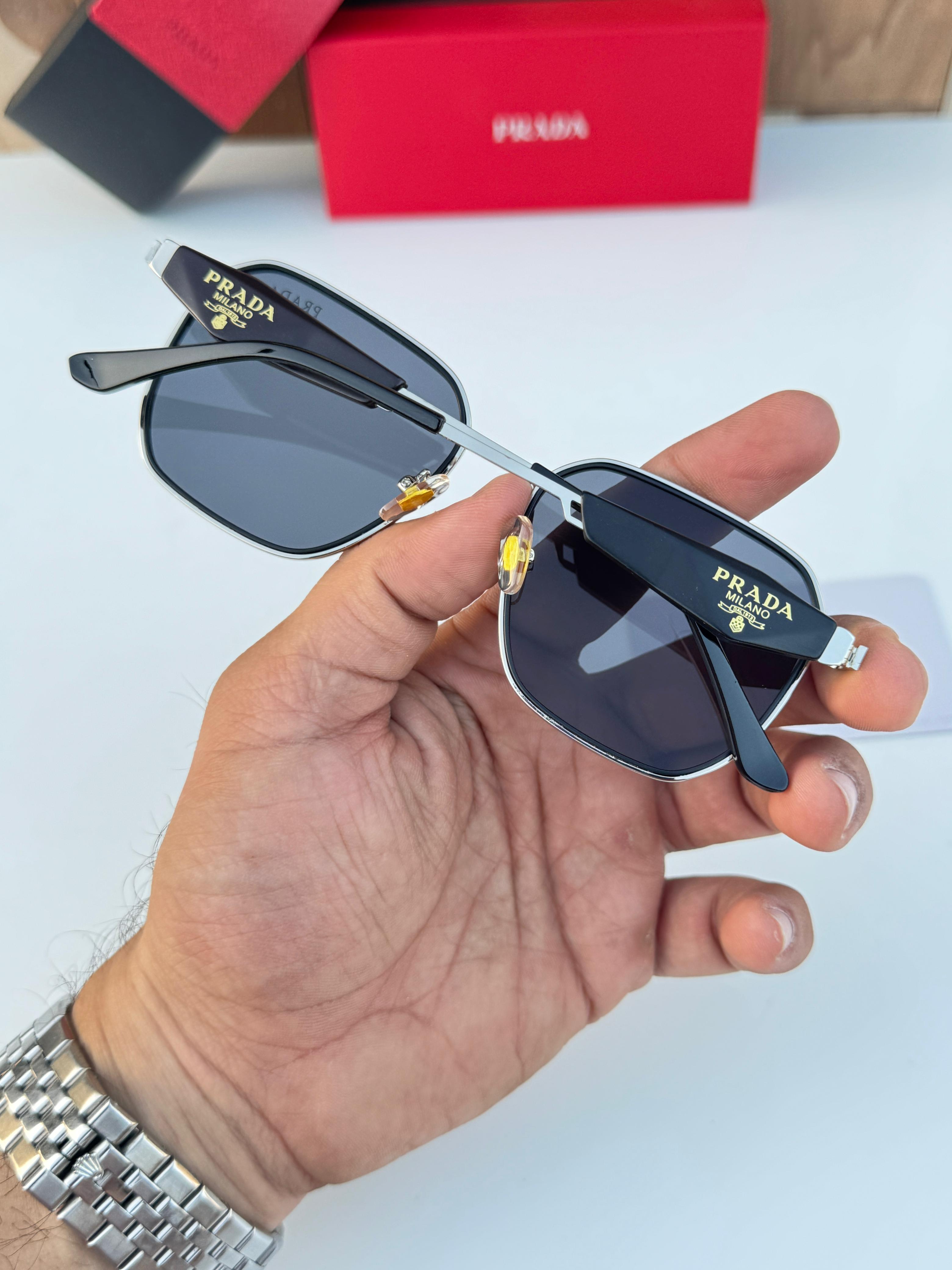 PrA 119 silver black SUNGLASS