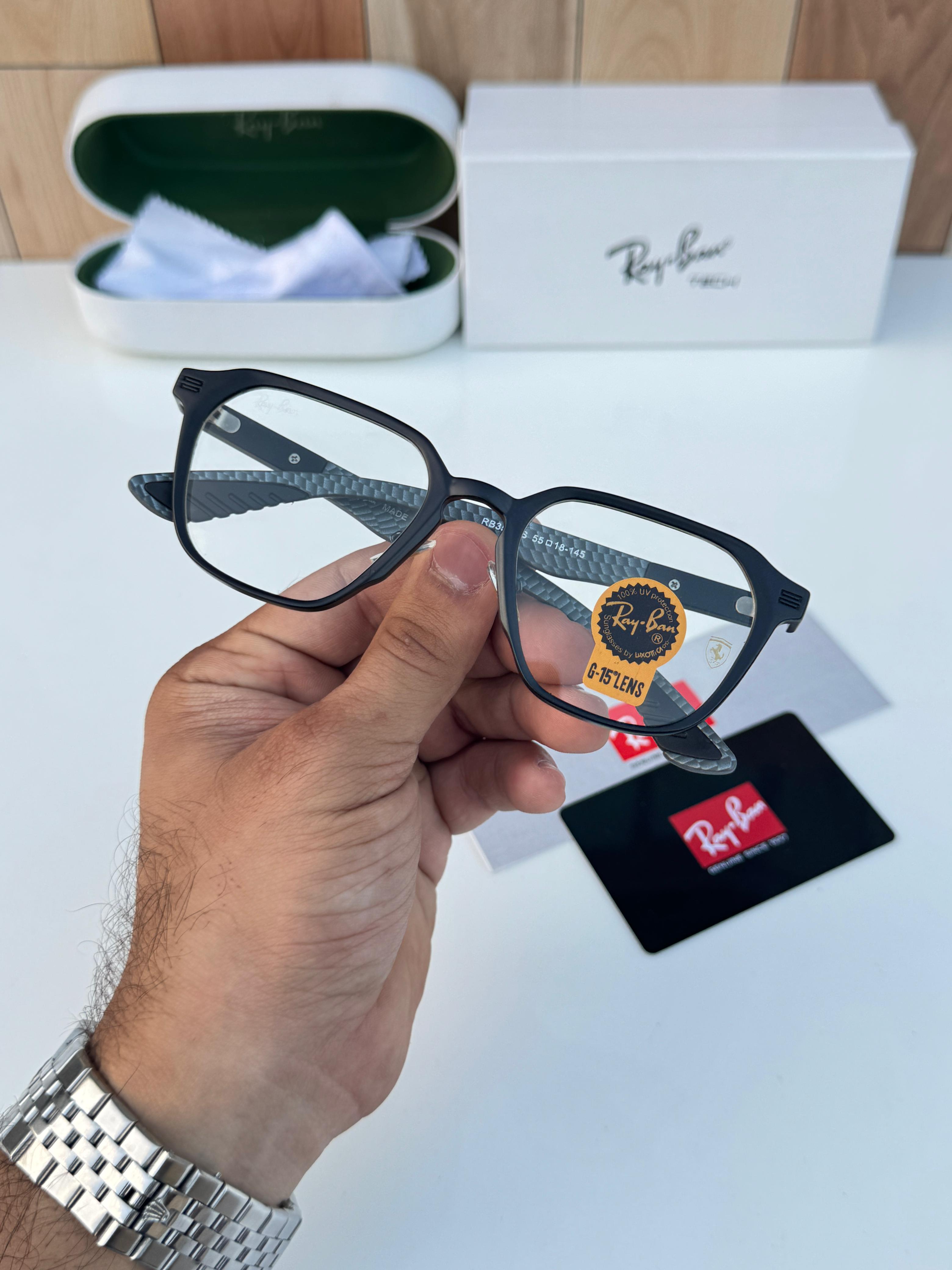Ray 3511 black plano SUNGLASS