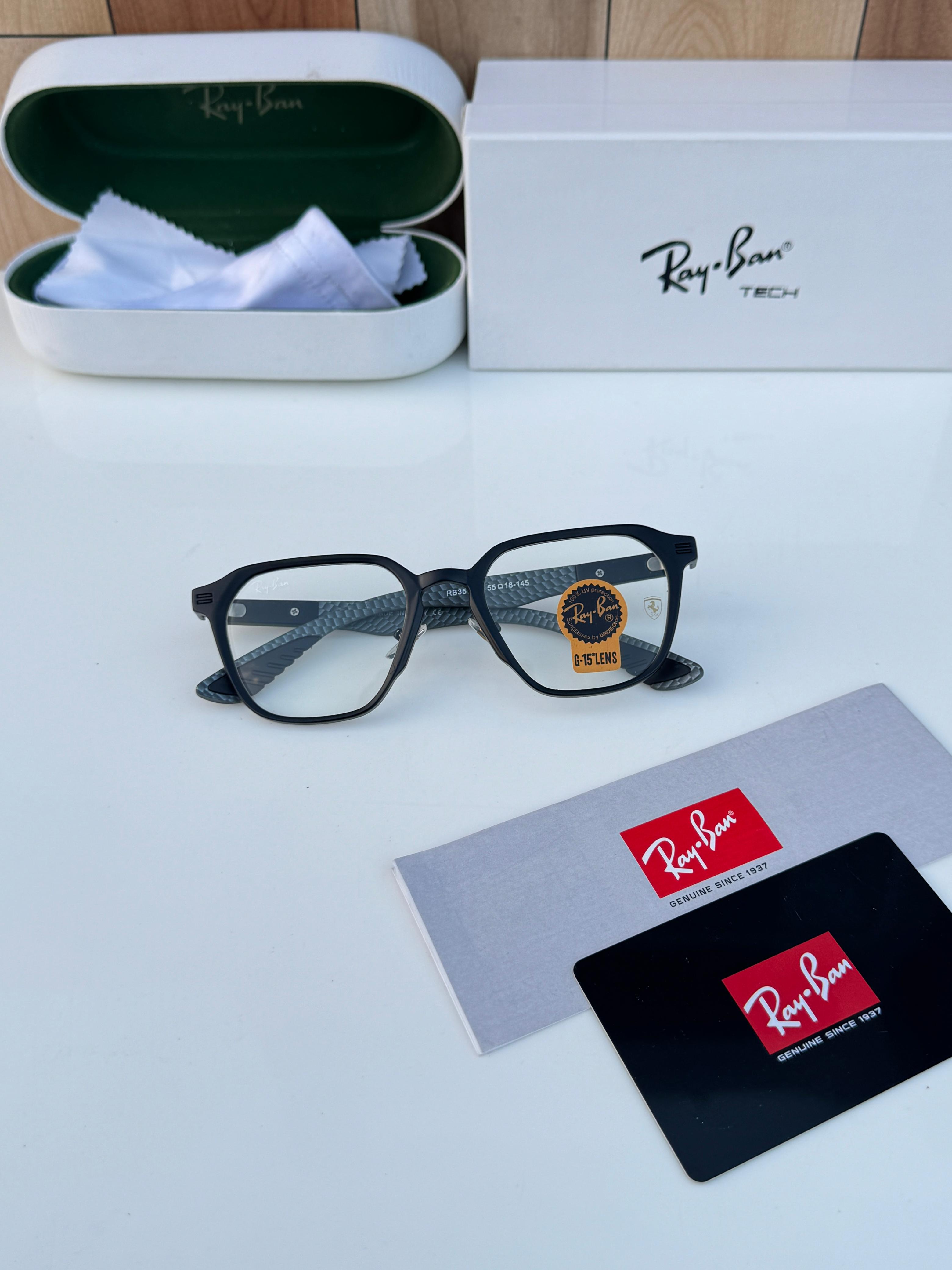 Ray 3511 black plano SUNGLASS