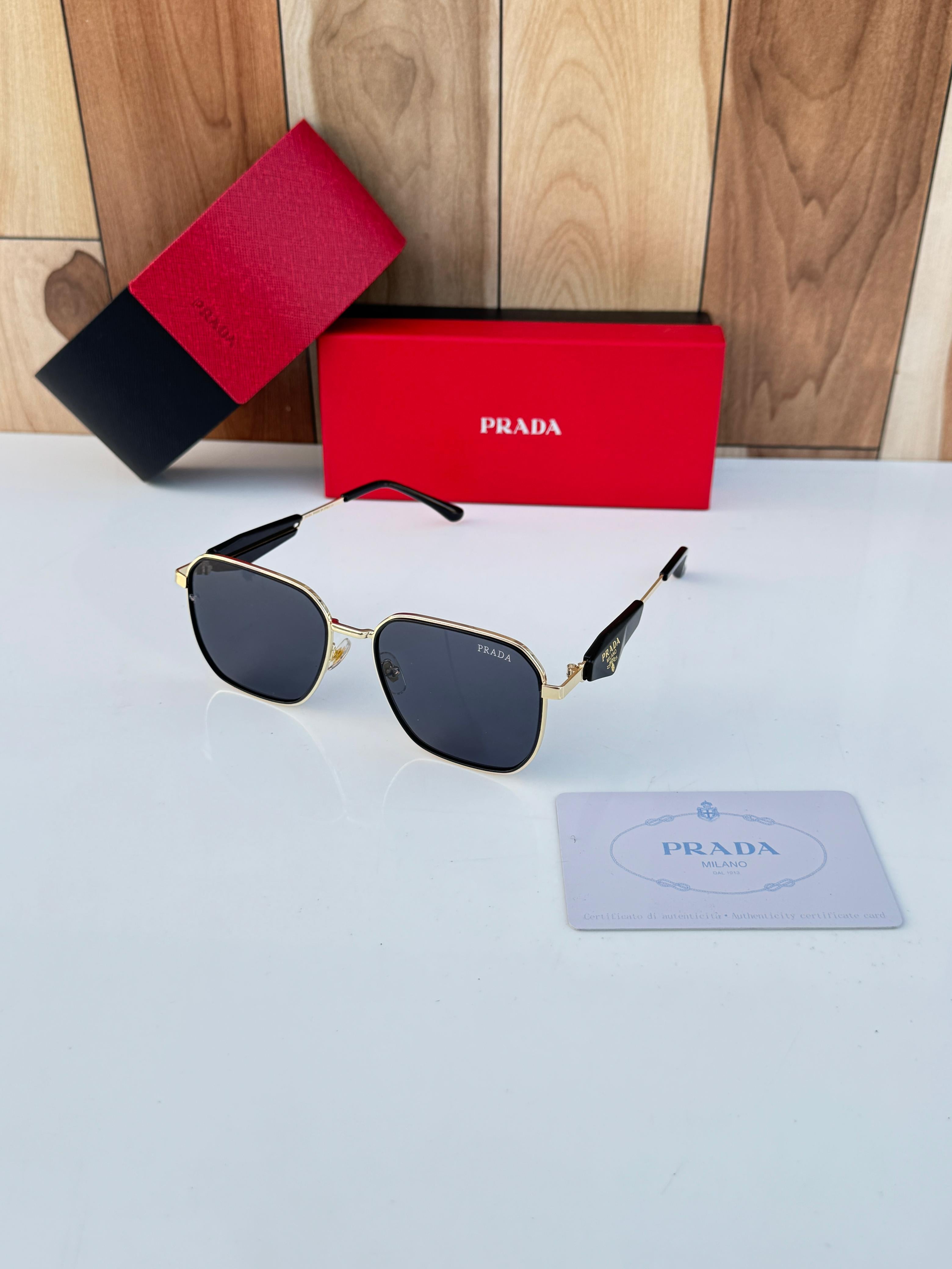 Pra 119 gold black SUNGLASS