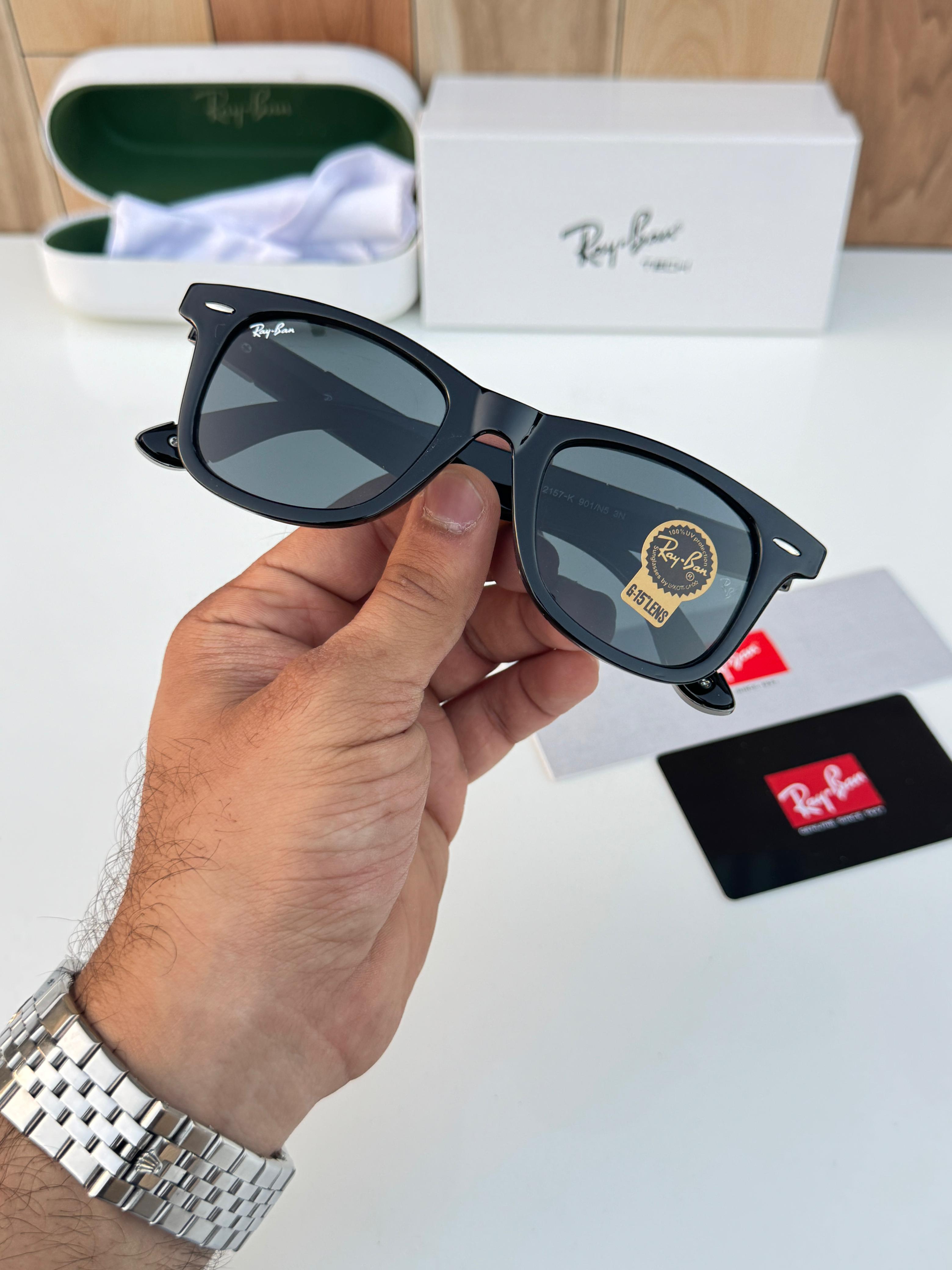 Ray 2157 black 😎 SUNGLASS