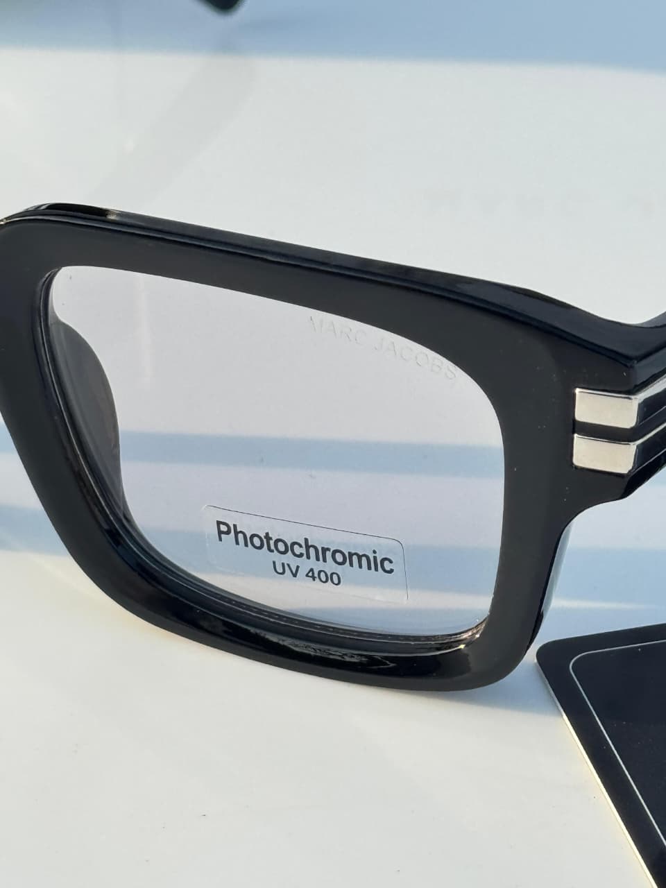 Mar 1020 black silver plano  SUNGLASS