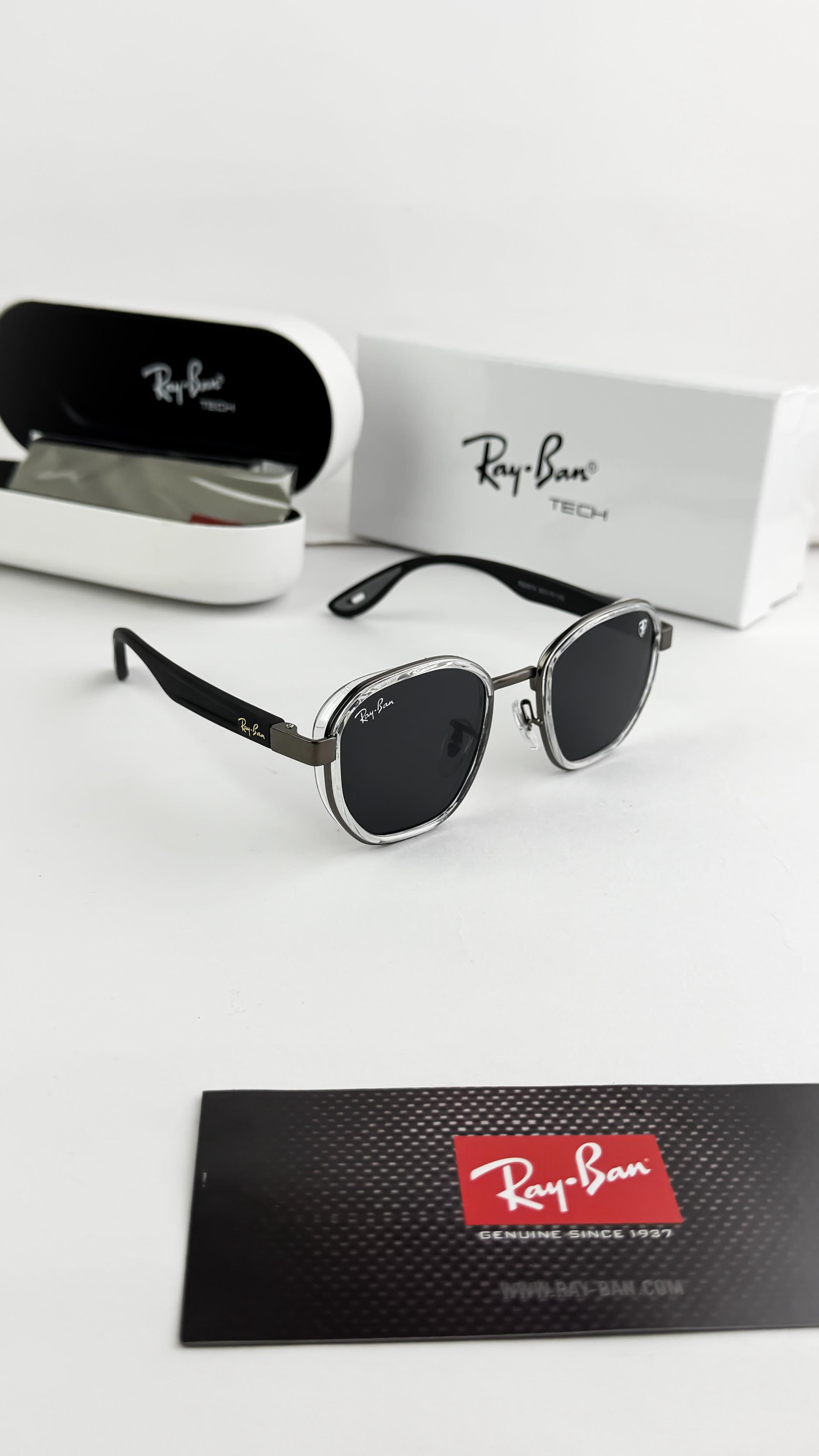 RAYB WATER BLACK 3674 SUNGLASS