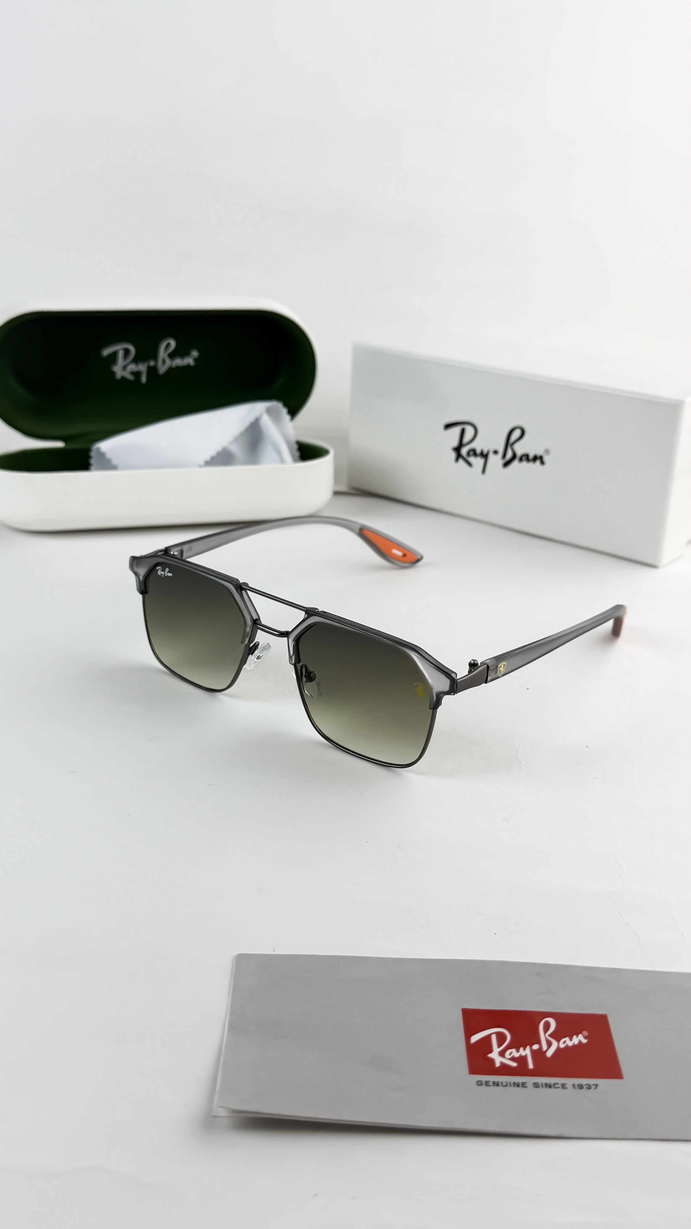 RAYBA_N 04 GREY GREEN